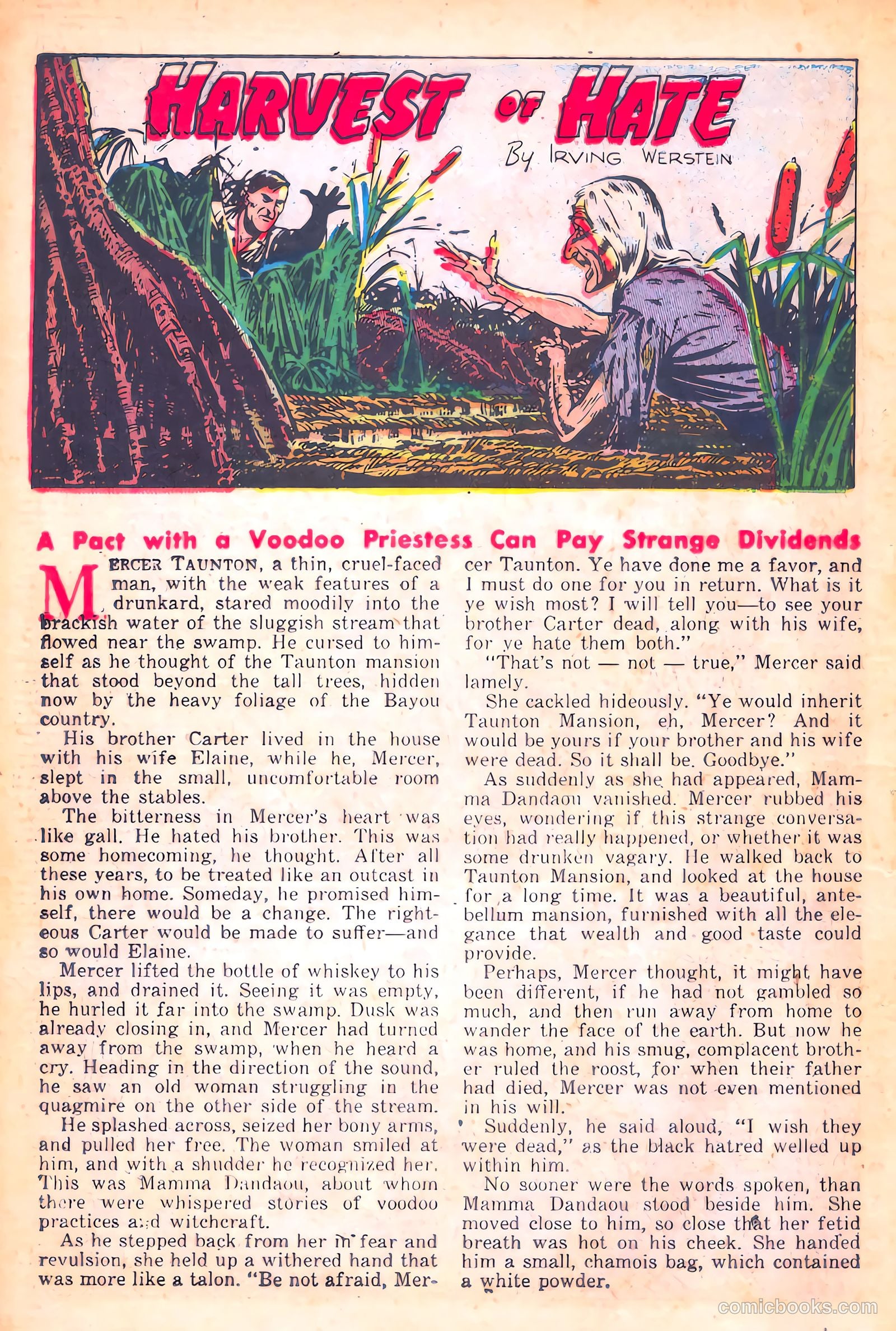 Out of the Shadows #10 (1953) — page 18 of 36