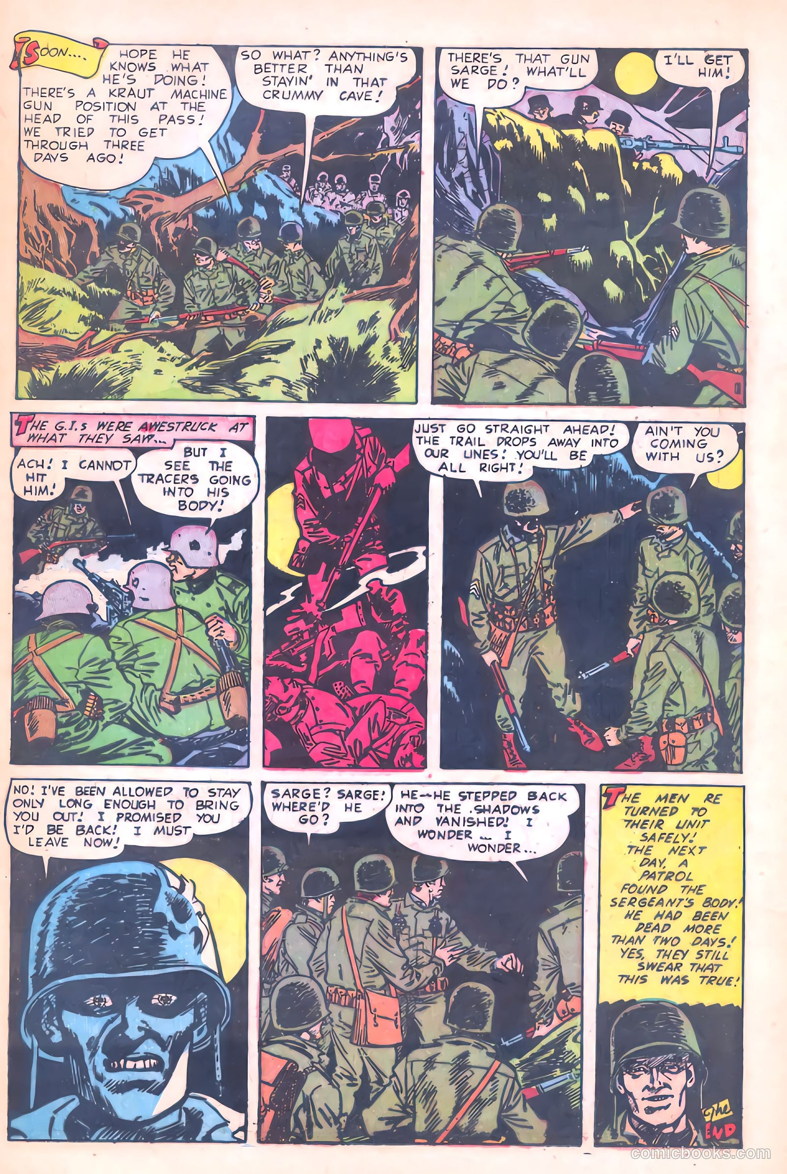 Out of the Shadows #10 (1953) — page 21 of 36
