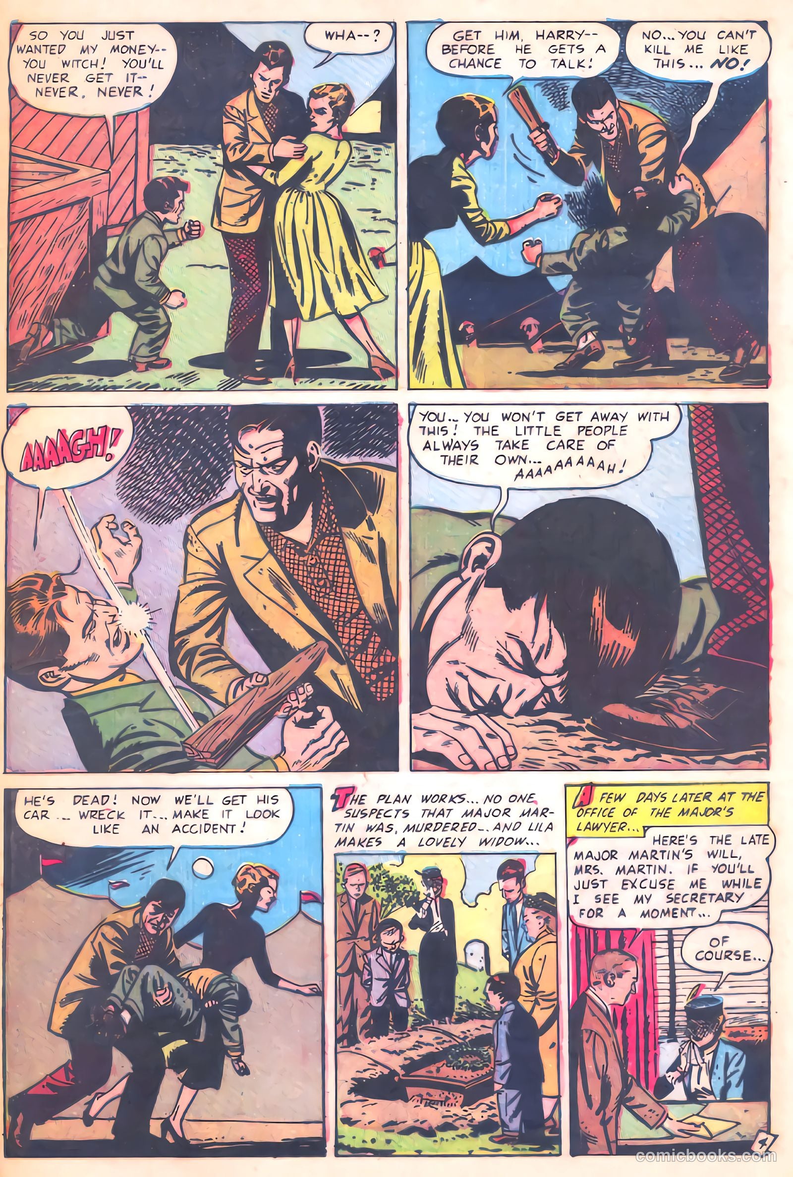 Out of the Shadows #10 (1953) — page 25 of 36