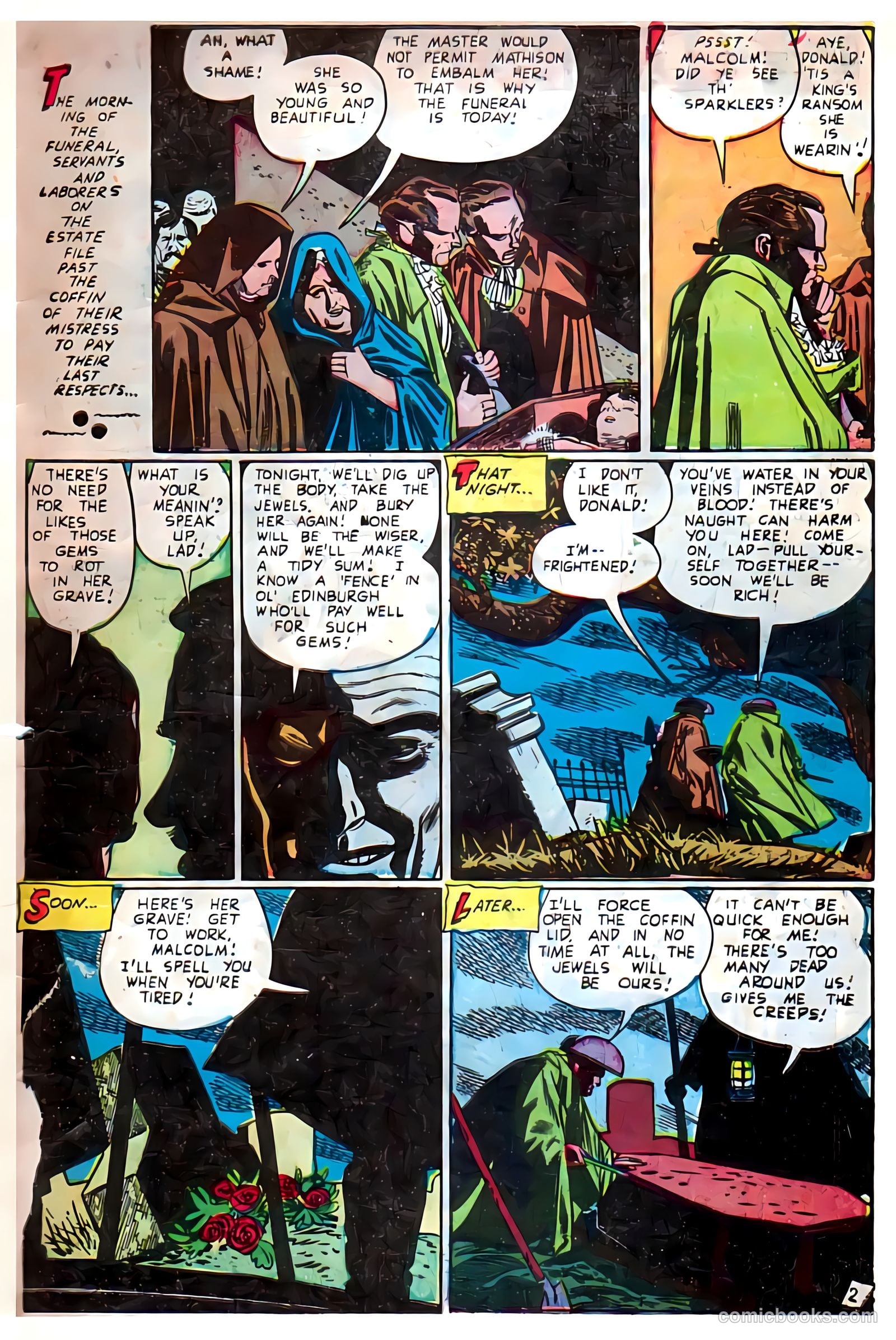 Out of the Shadows #10 (1953) — page 31 of 36