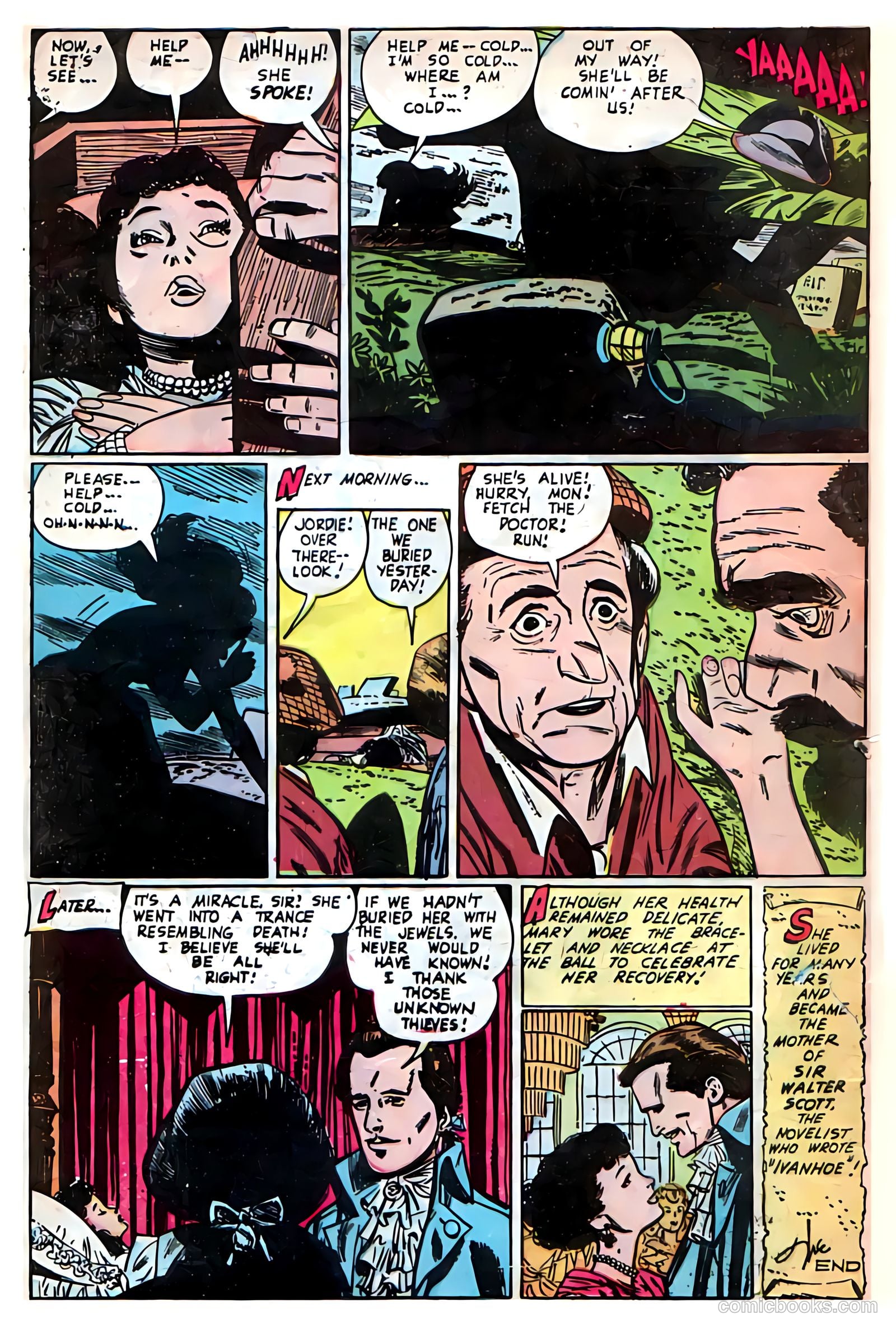 Out of the Shadows #10 (1953) — page 32 of 36