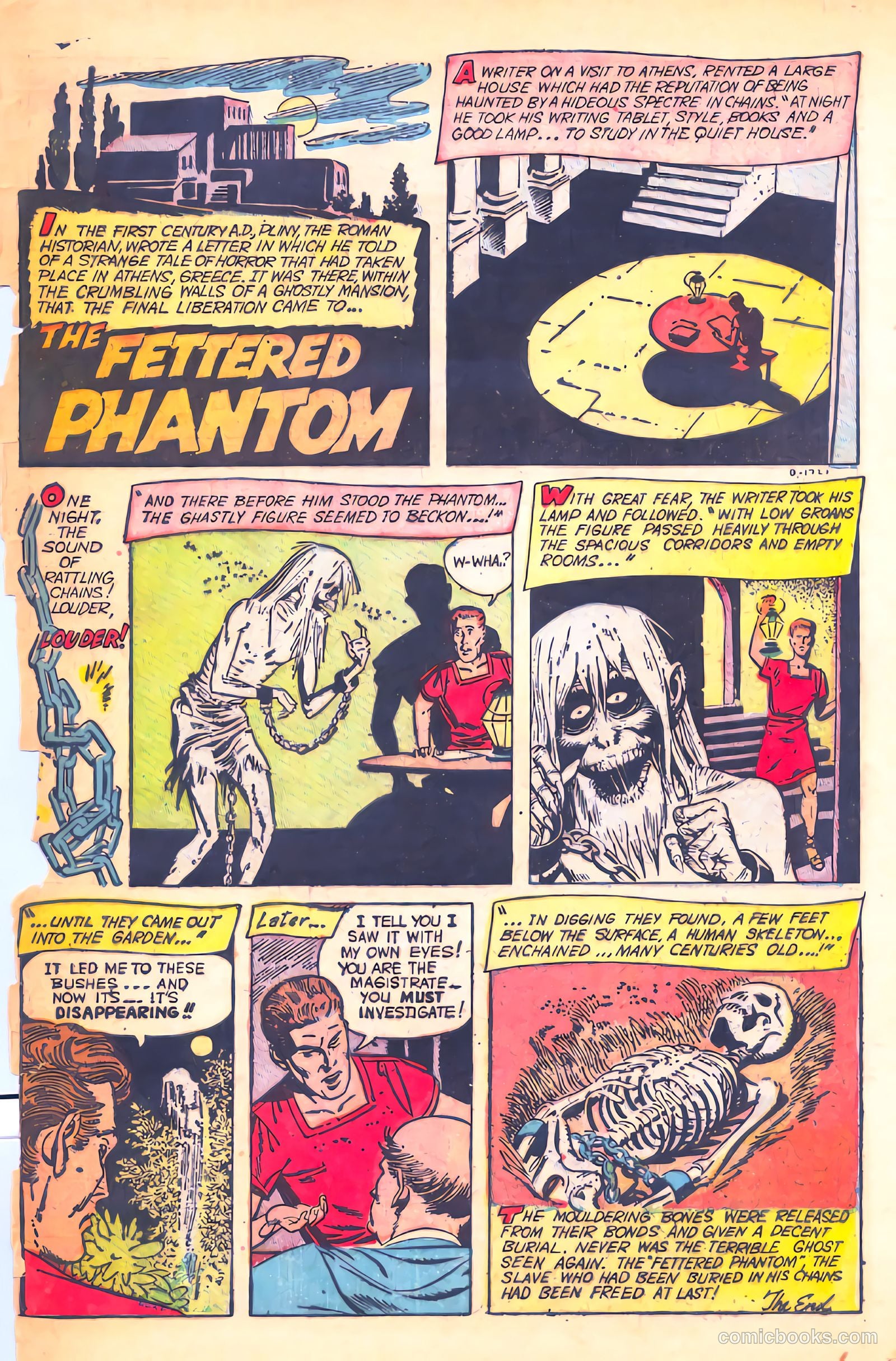 Out of the Shadows #10 (1953) — page 33 of 36