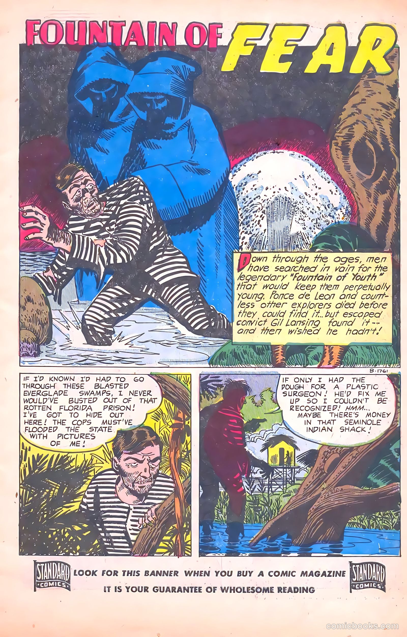 Out of the Shadows #11 (1954) — page 3 of 36
