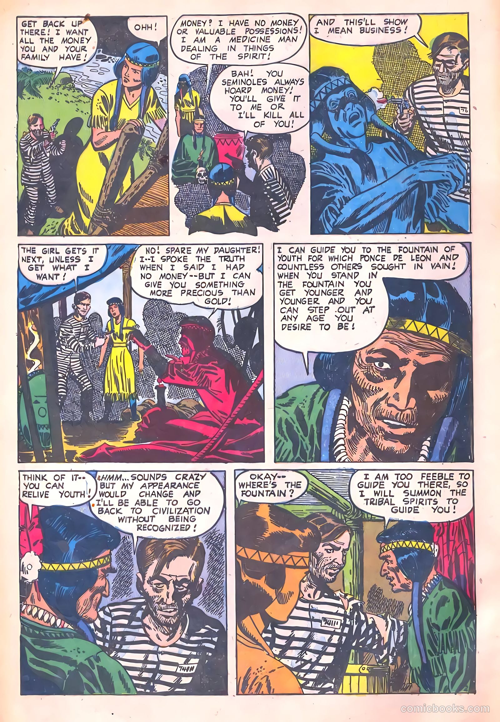 Out of the Shadows #11 (1954) — page 4 of 36