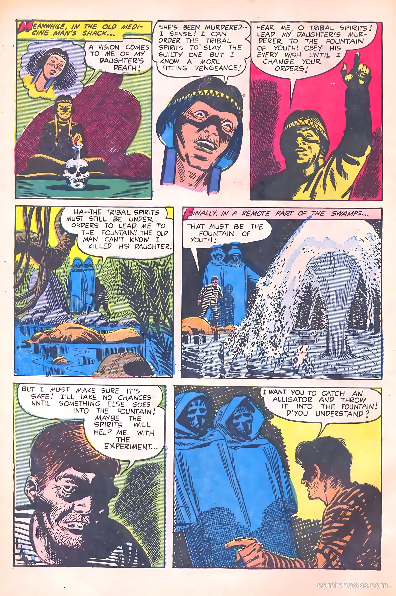 Out of the Shadows #11 (1954) — page 6 of 36