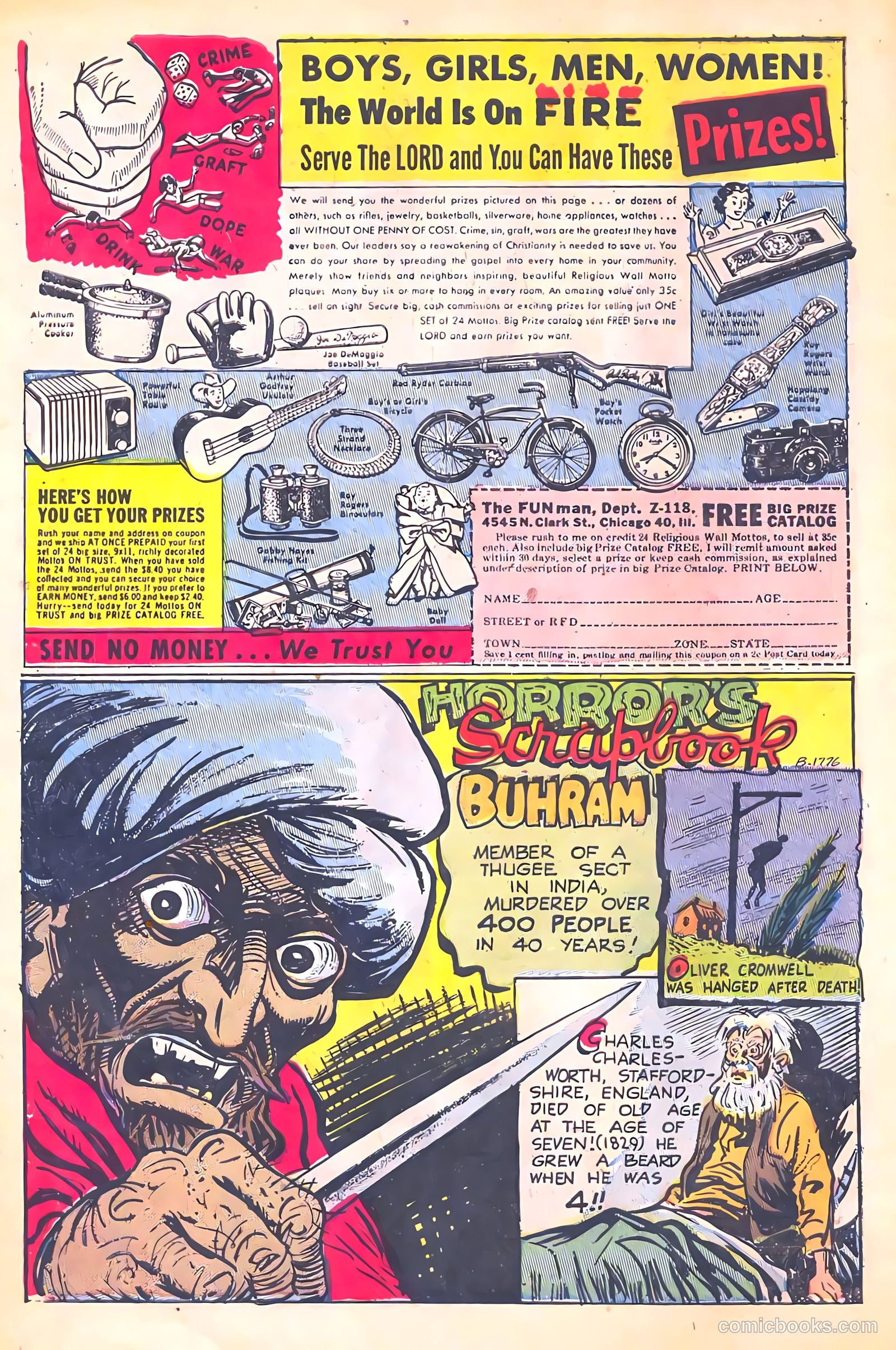Out of the Shadows #11 (1954) — page 10 of 36