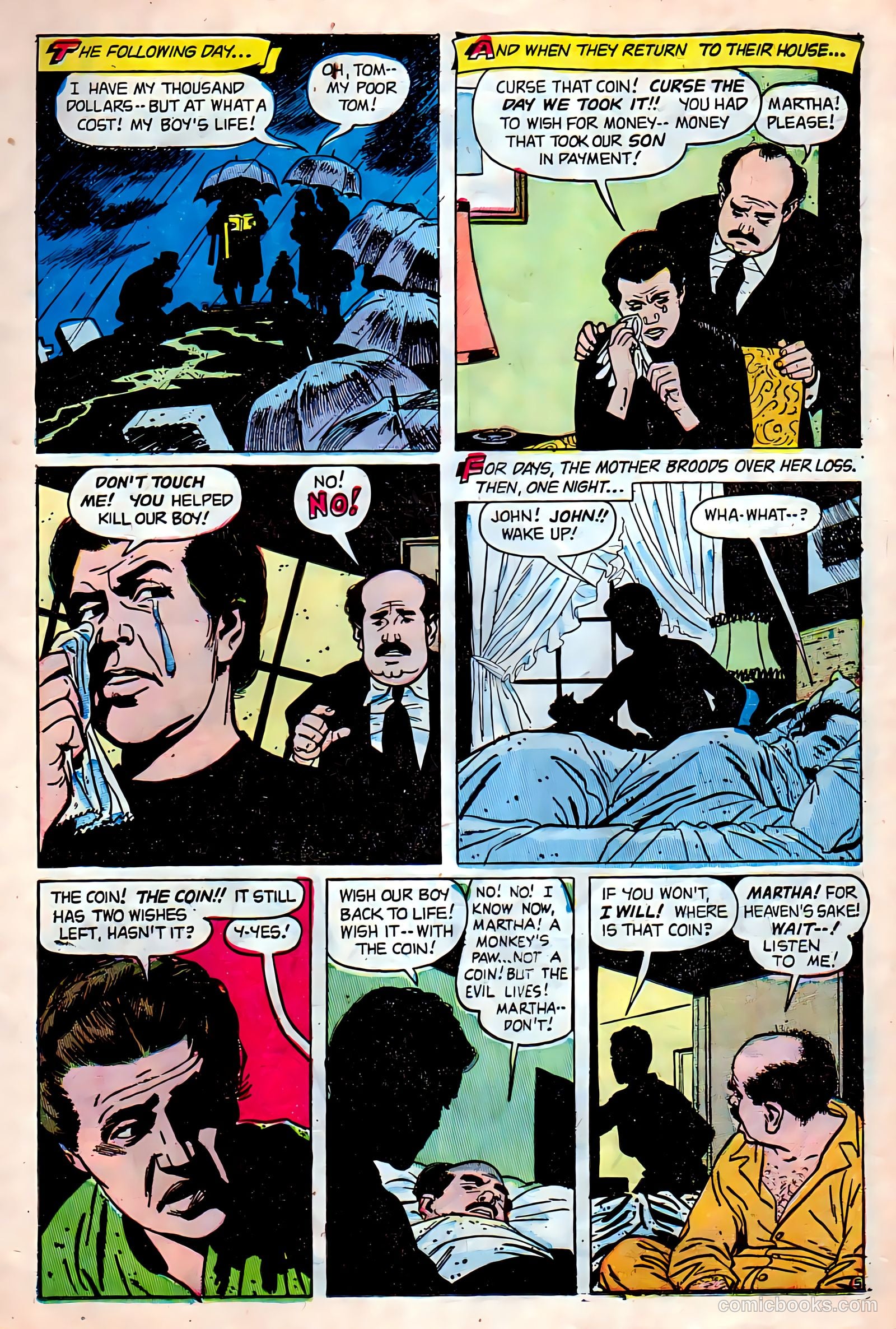 Out of the Shadows #11 (1954) — page 15 of 36