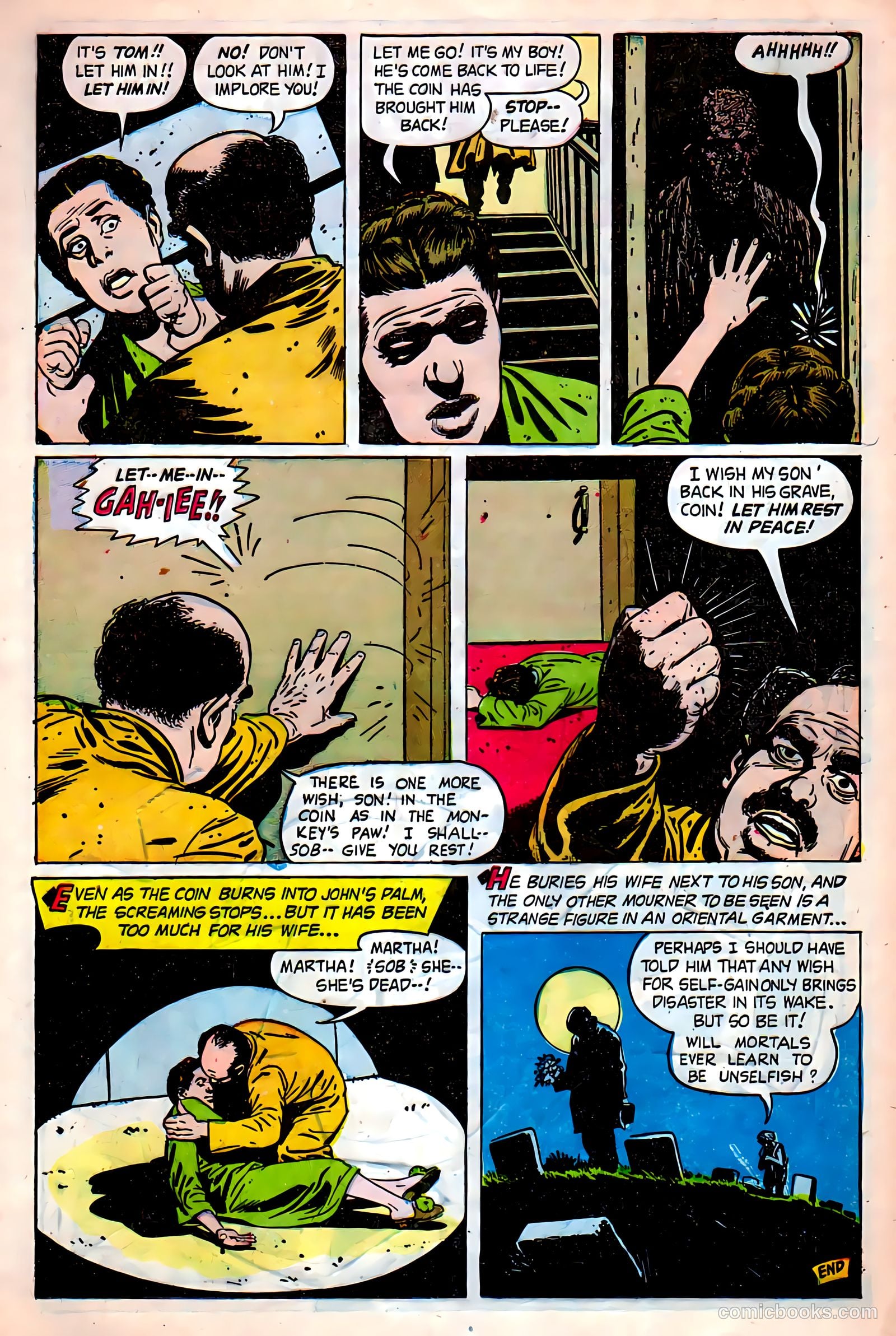 Out of the Shadows #11 (1954) — page 17 of 36