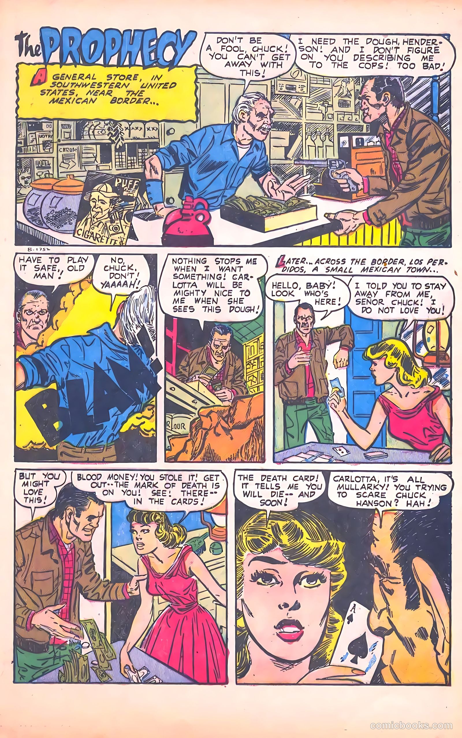 Out of the Shadows #11 (1954) — page 21 of 36