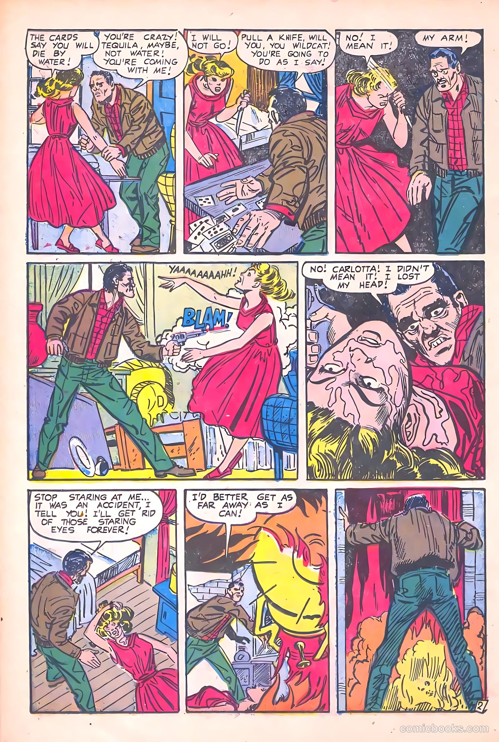 Out of the Shadows #11 (1954) — page 22 of 36