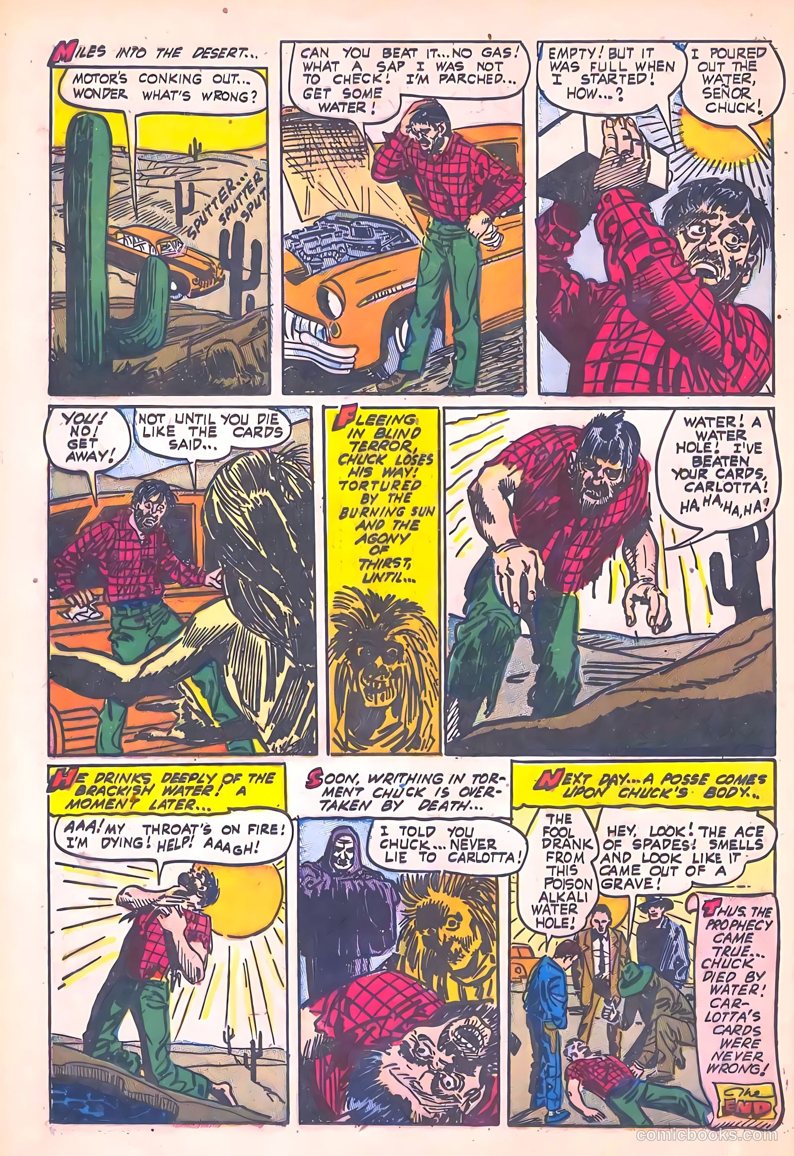 Out of the Shadows #11 (1954) — page 24 of 36