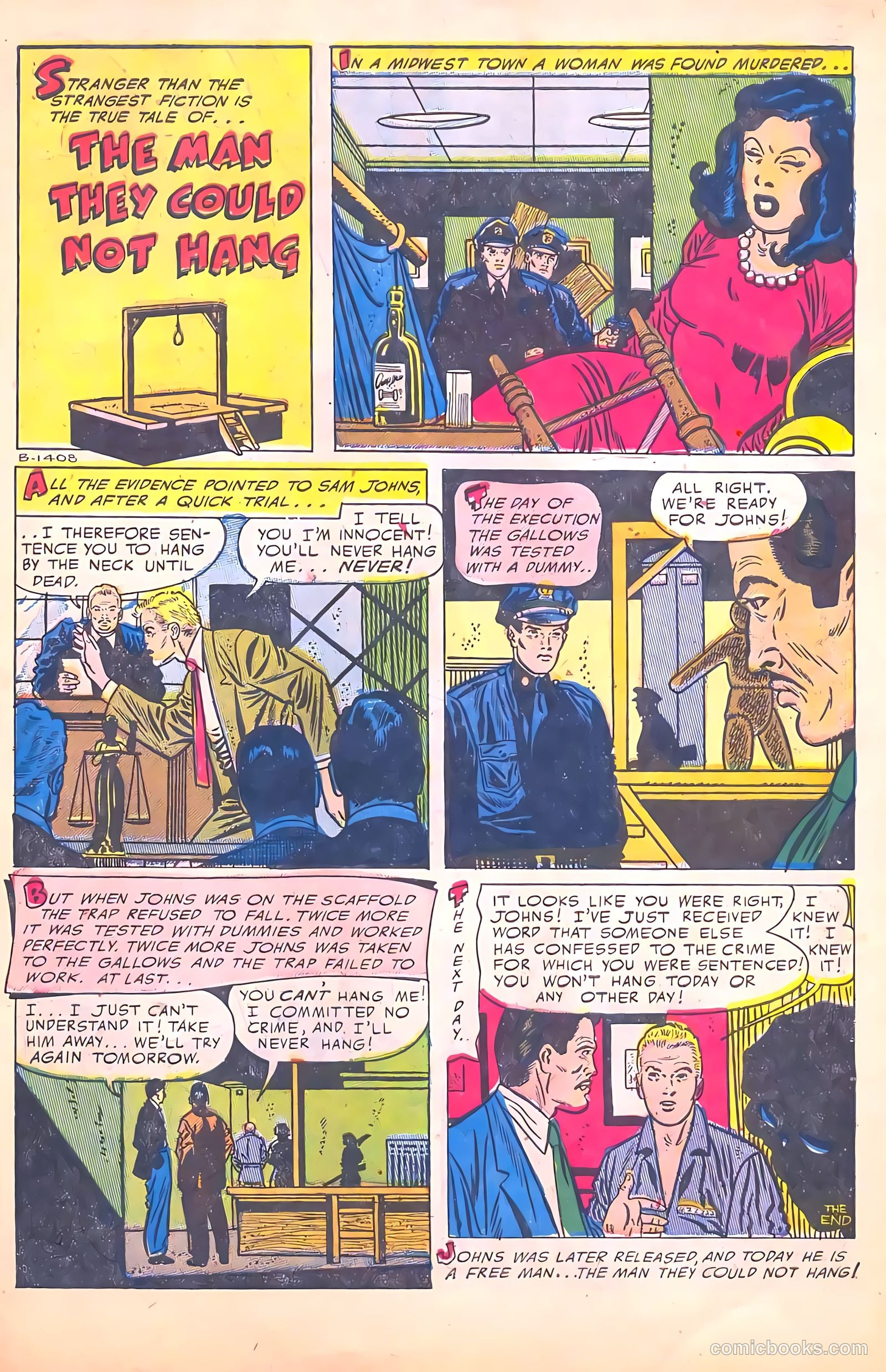 Out of the Shadows #11 (1954) — page 27 of 36
