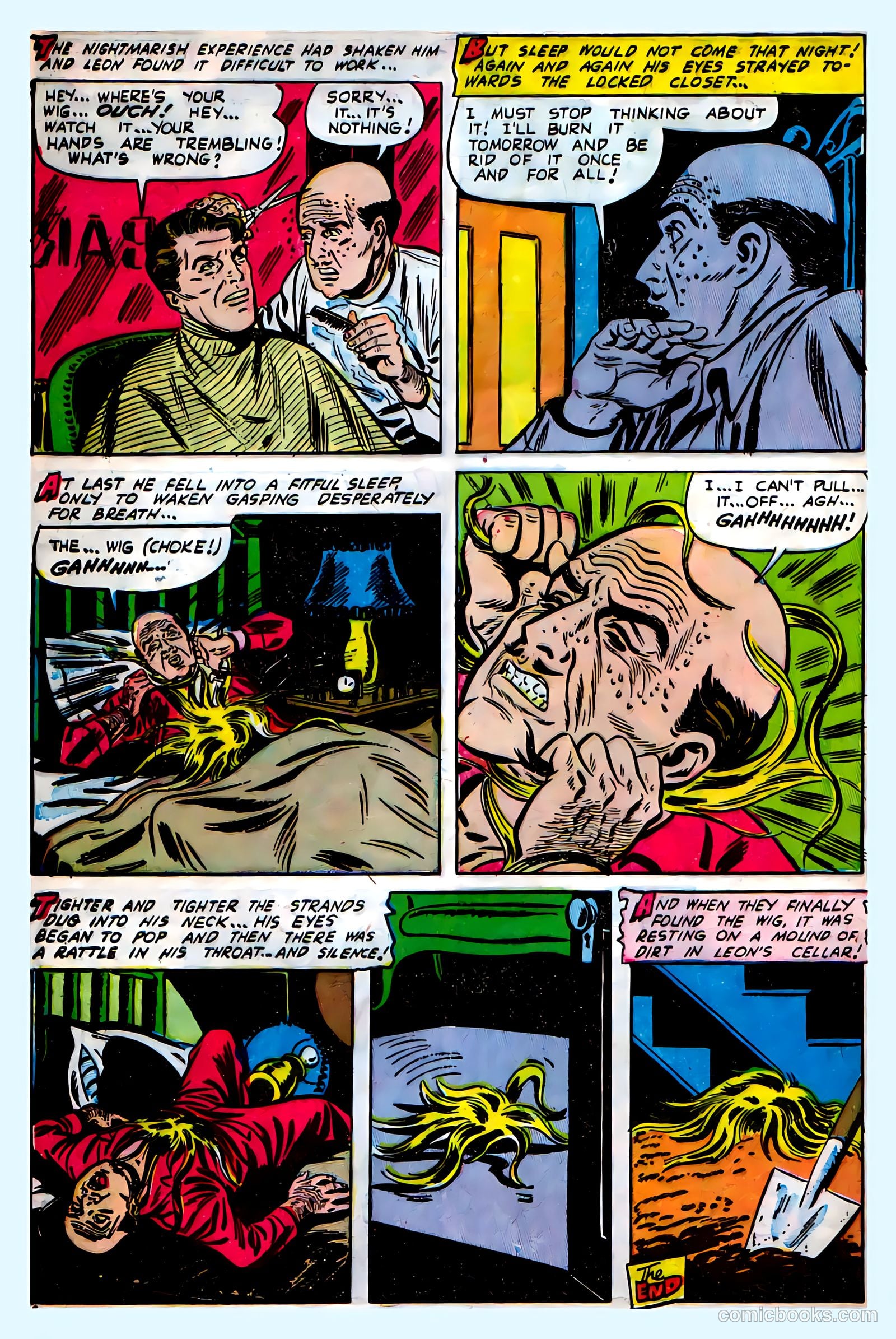 Out of the Shadows #11 (1954) — page 32 of 36