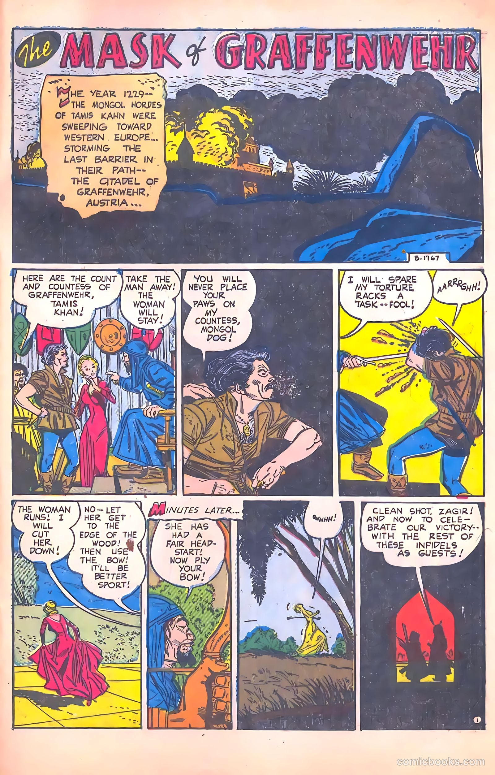 Out of the Shadows #11 (1954) — page 33 of 36