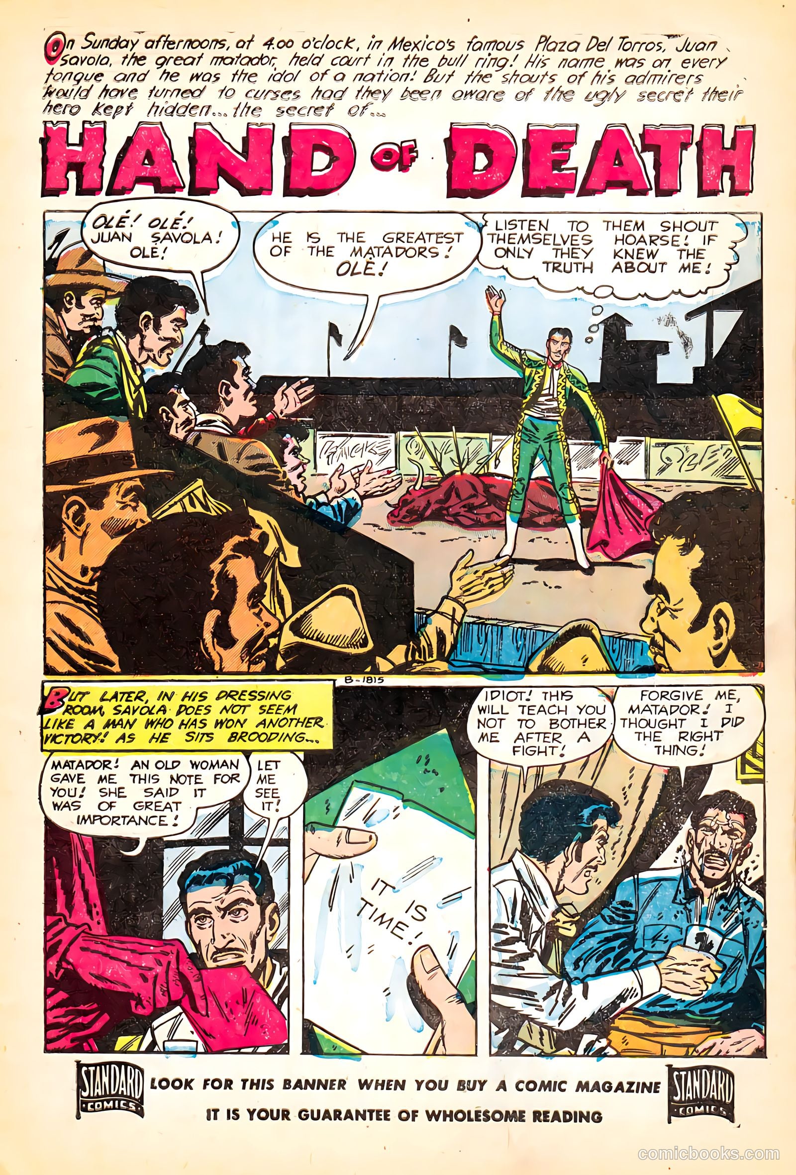 Out of the Shadows #12 (1954) — page 3 of 36