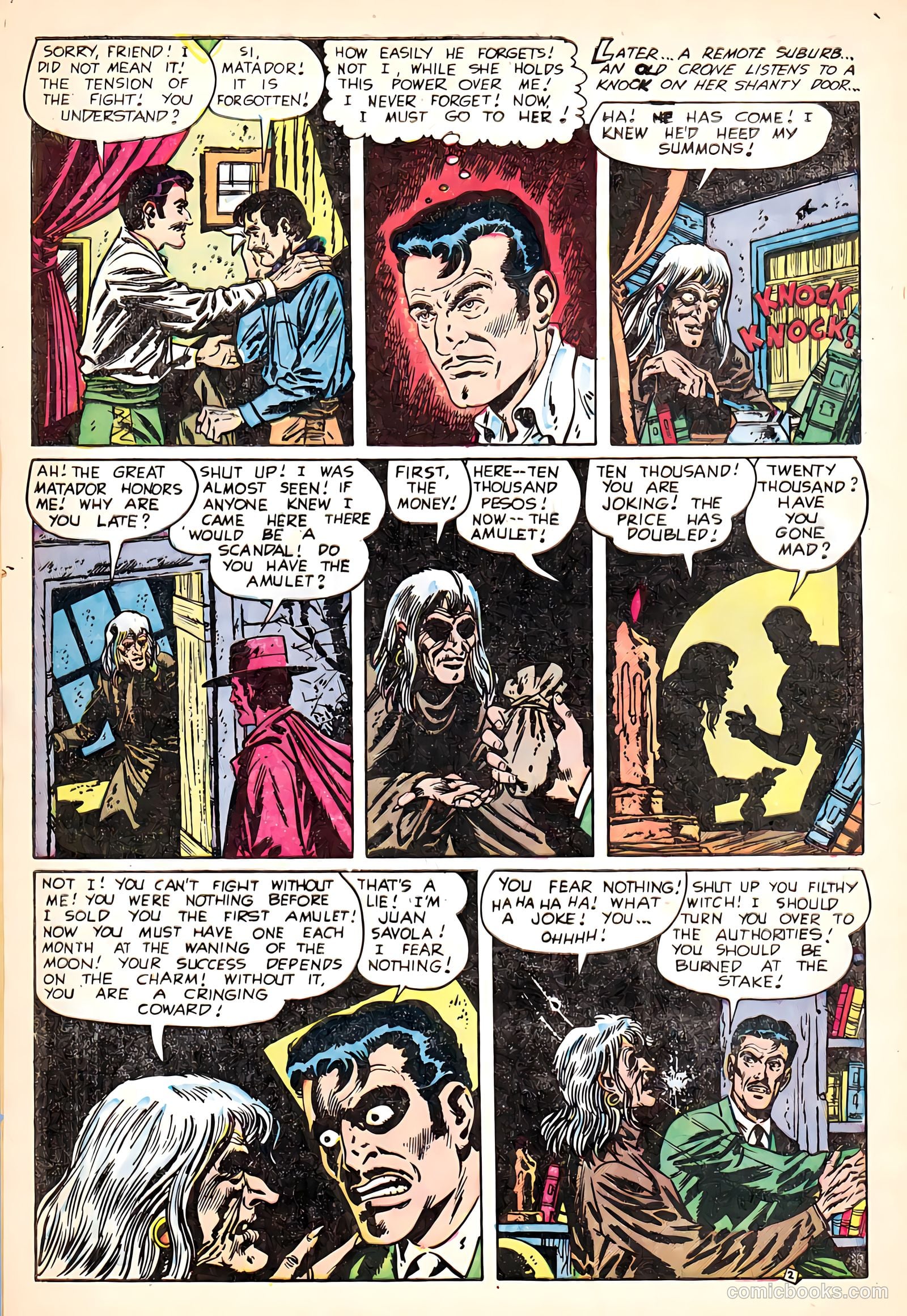 Out of the Shadows #12 (1954) — page 4 of 36