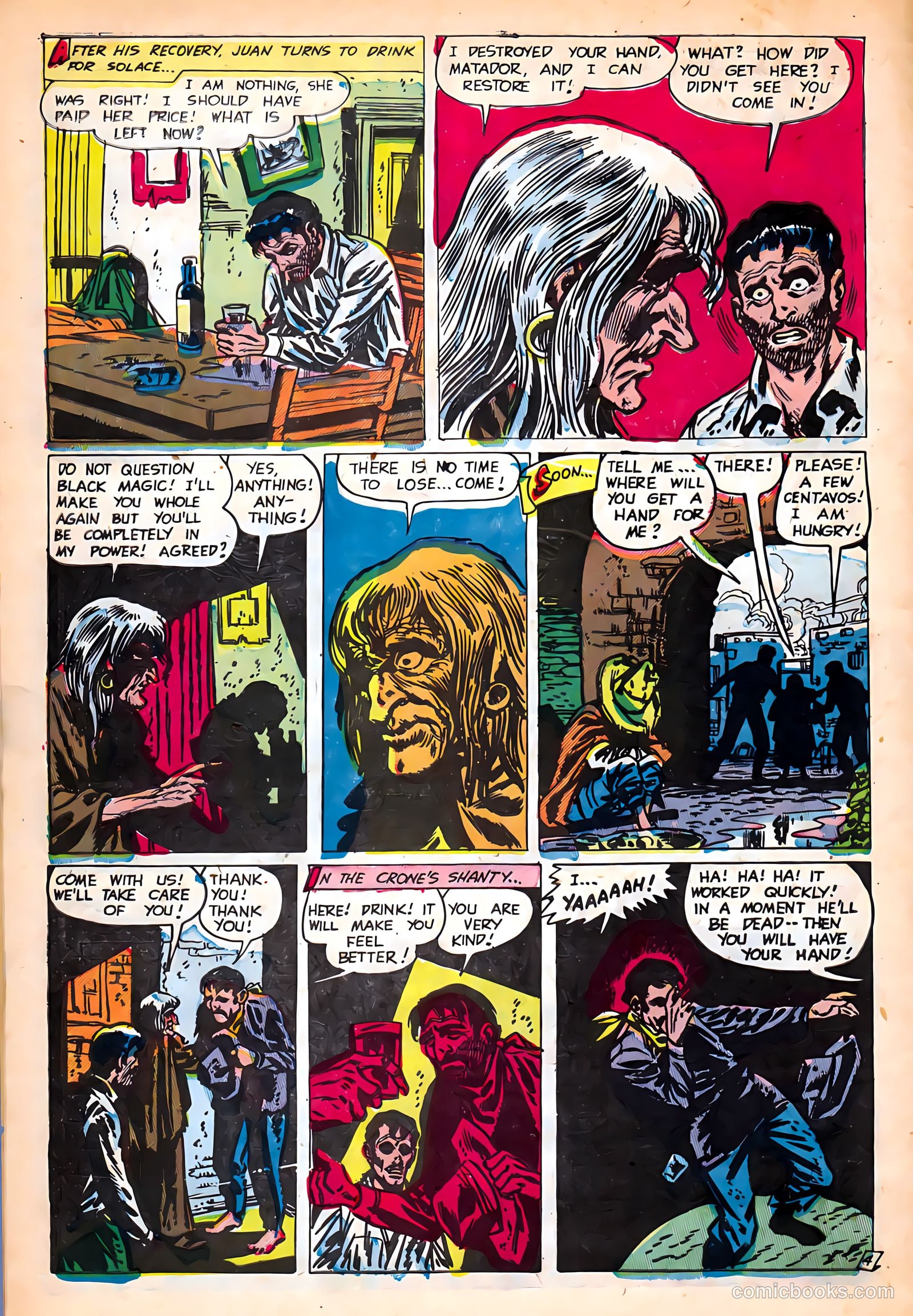 Out of the Shadows #12 (1954) — page 6 of 36
