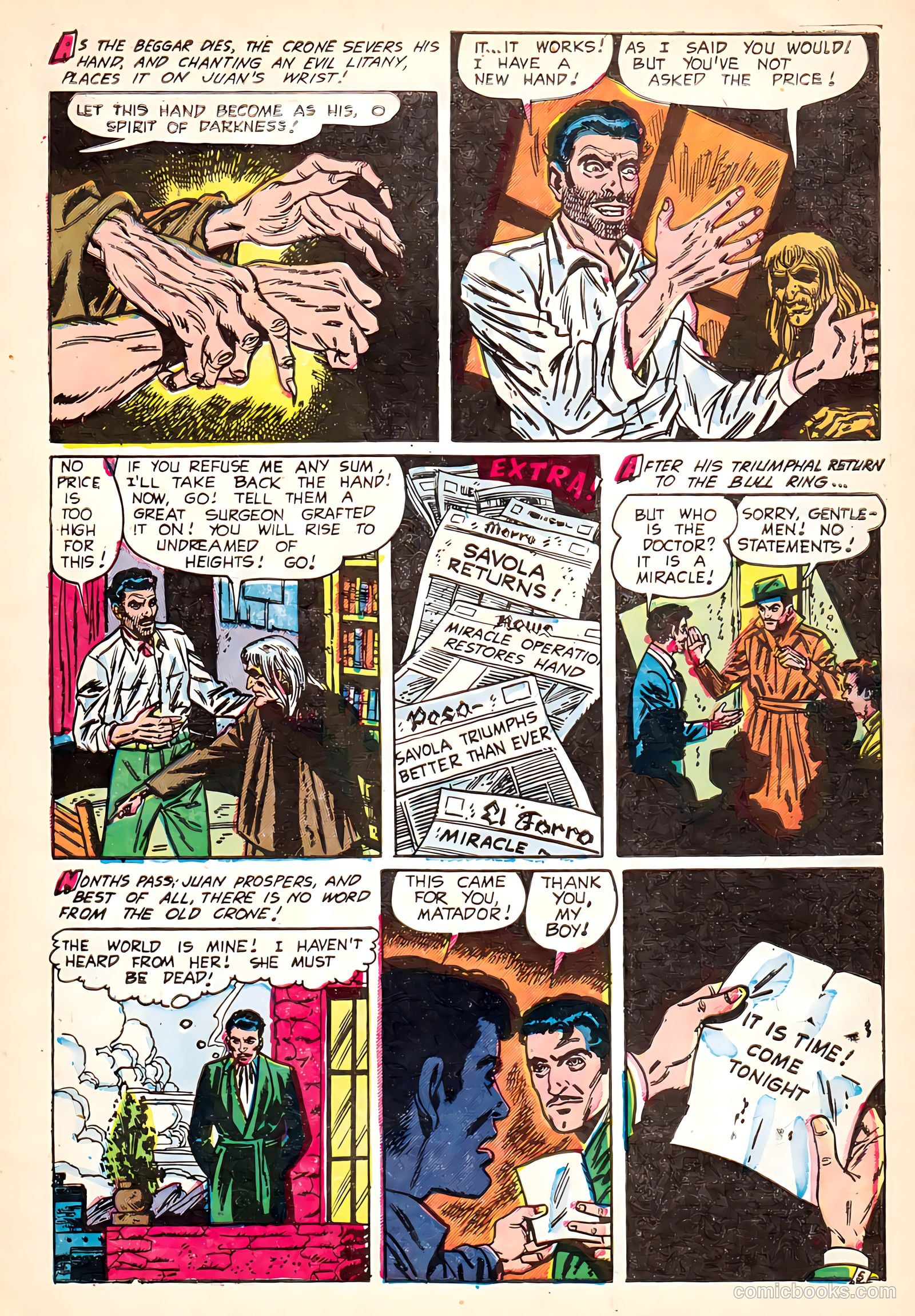 Out of the Shadows #12 (1954) — page 7 of 36