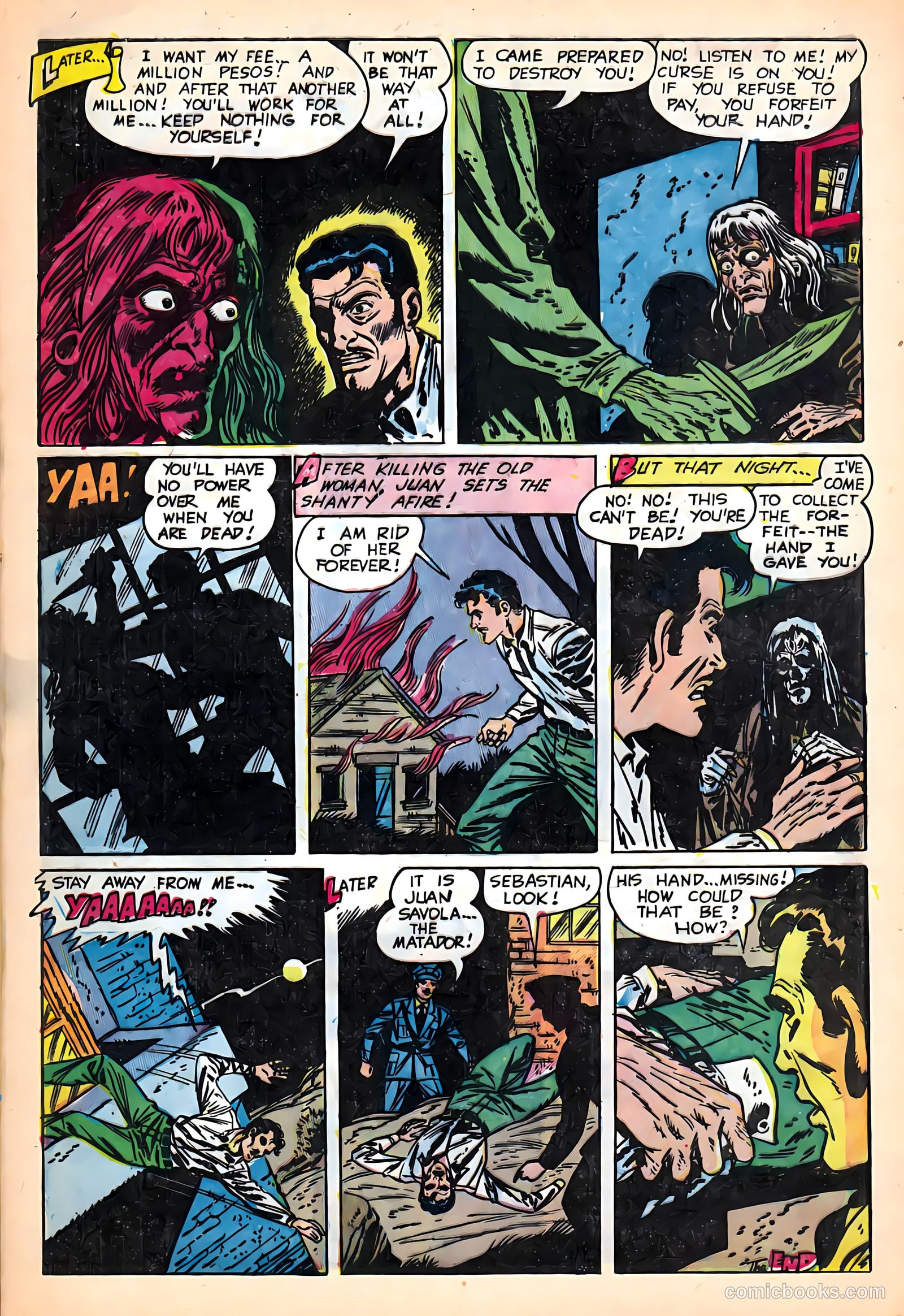 Out of the Shadows #12 (1954) — page 8 of 36