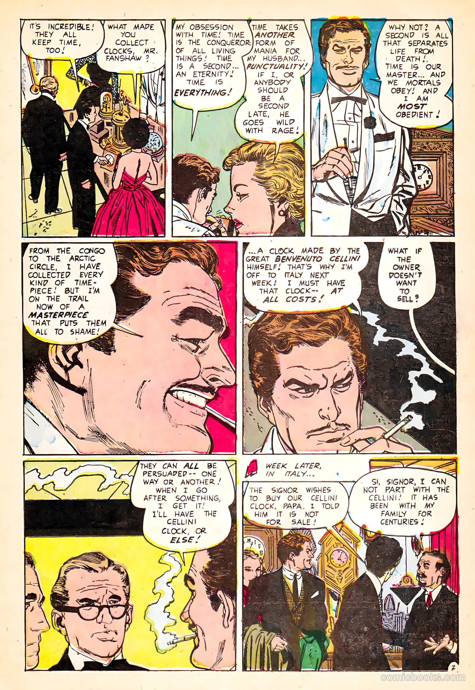 Out of the Shadows #12 (1954) — page 11 of 36
