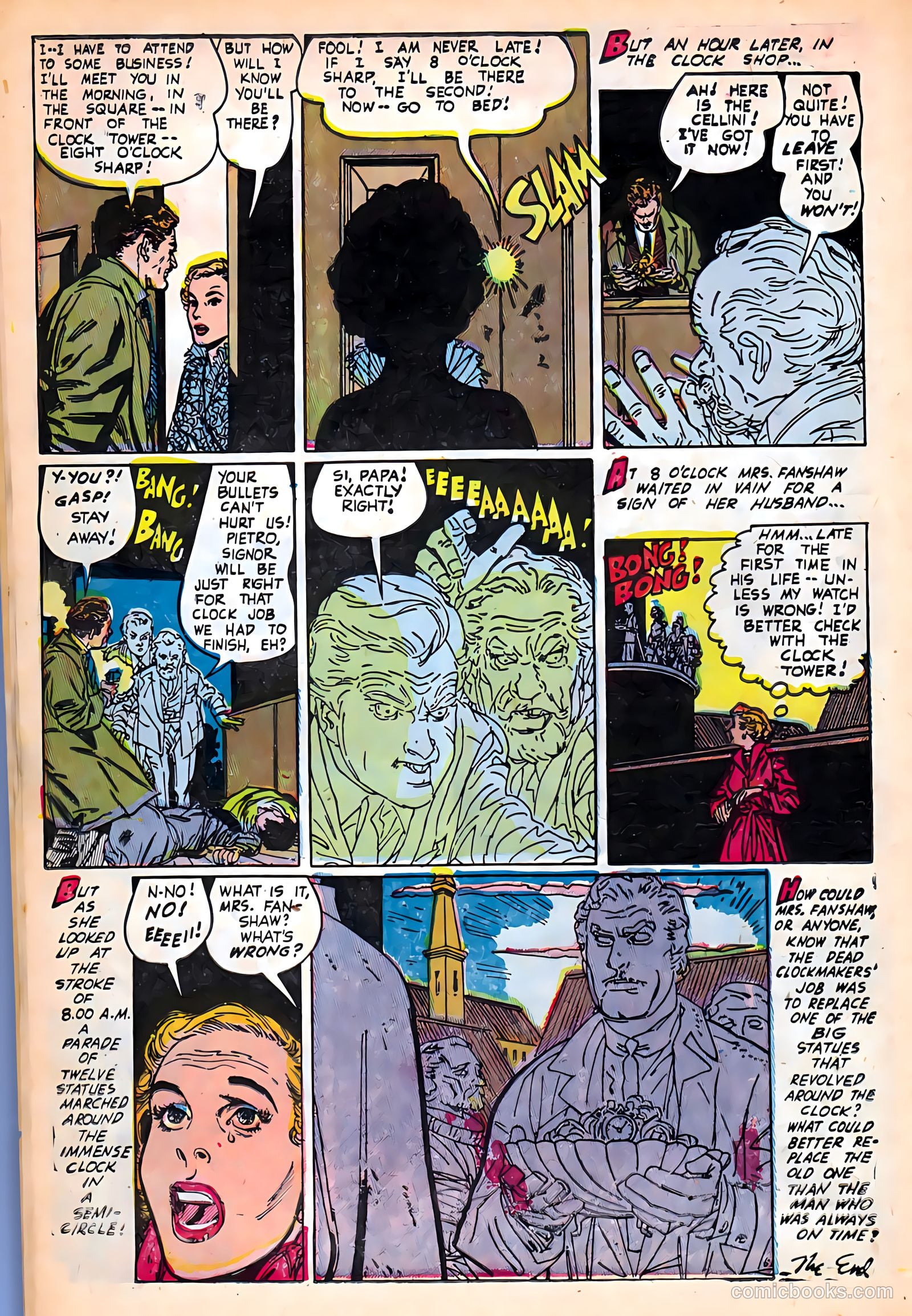 Out of the Shadows #12 (1954) — page 14 of 36