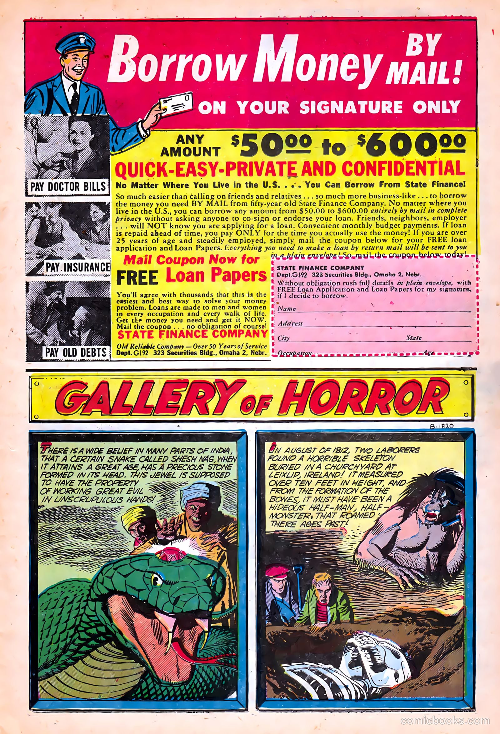 Out of the Shadows #12 (1954) — page 15 of 36