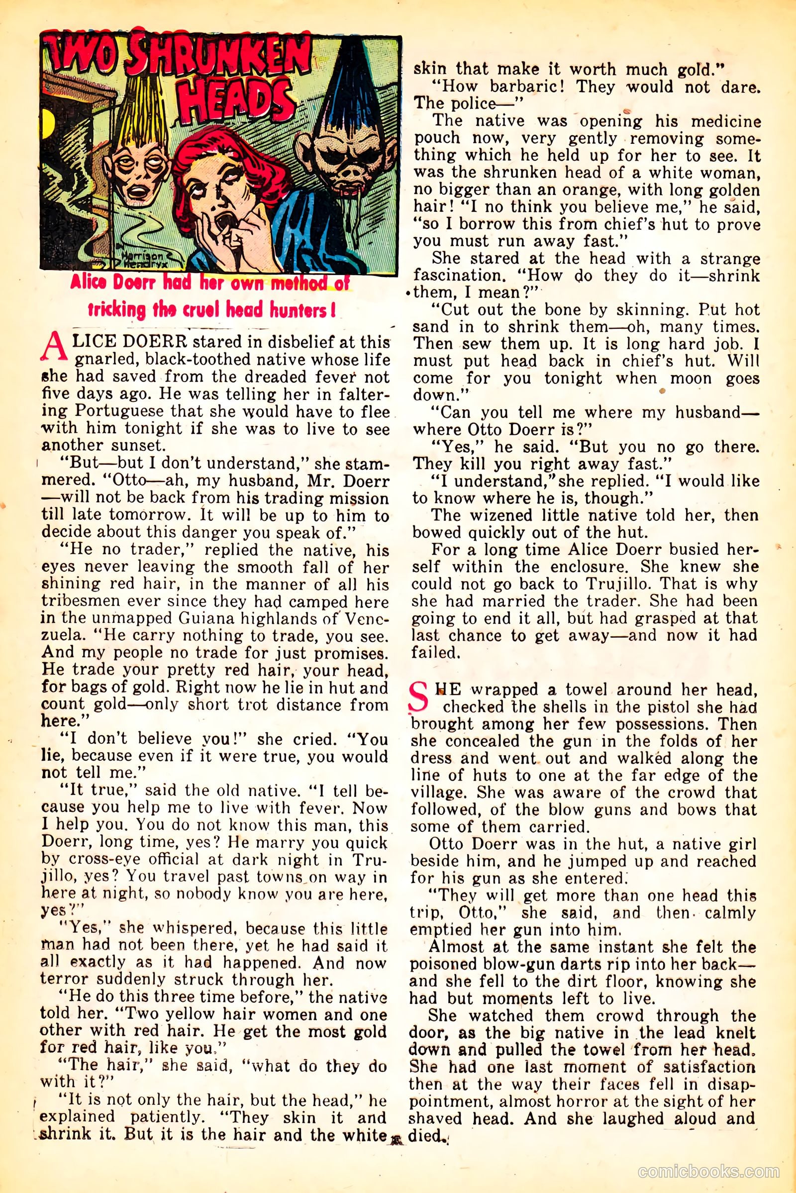 Out of the Shadows #12 (1954) — page 16 of 36