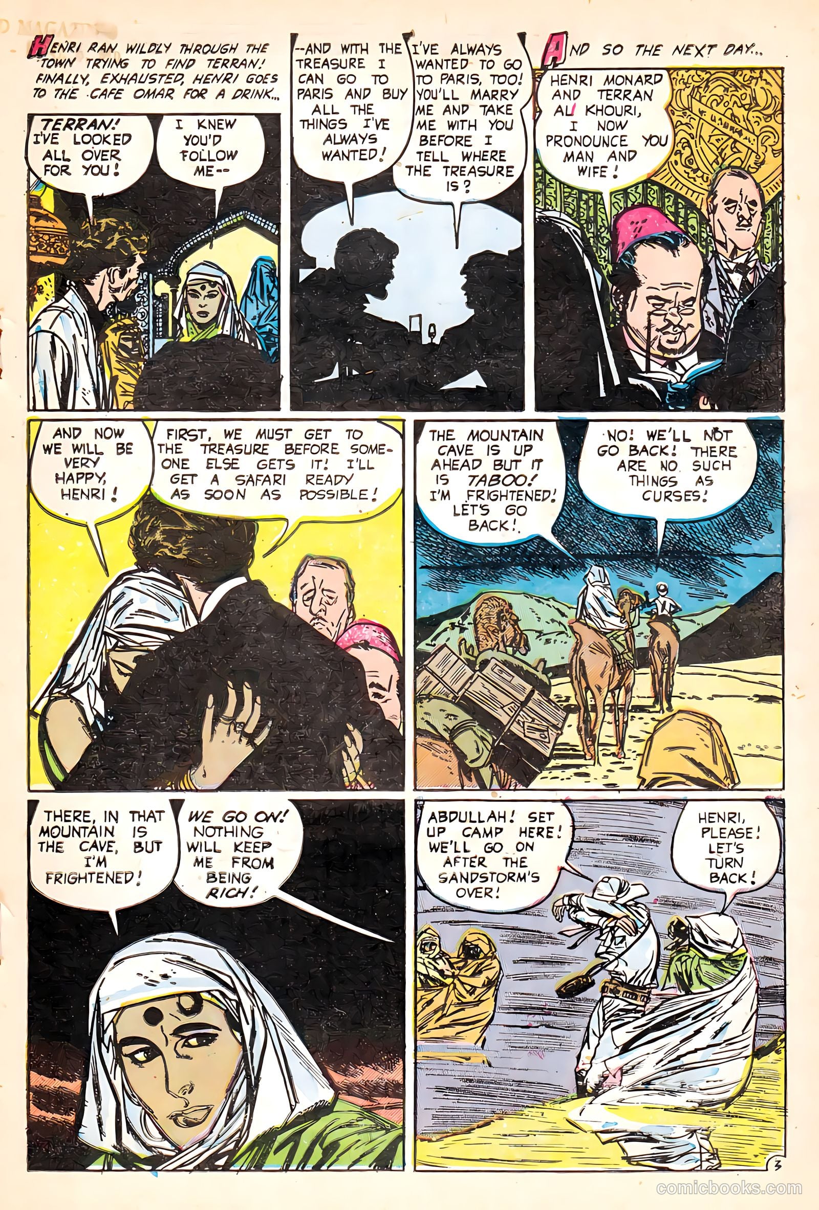 Out of the Shadows #12 (1954) — page 19 of 36