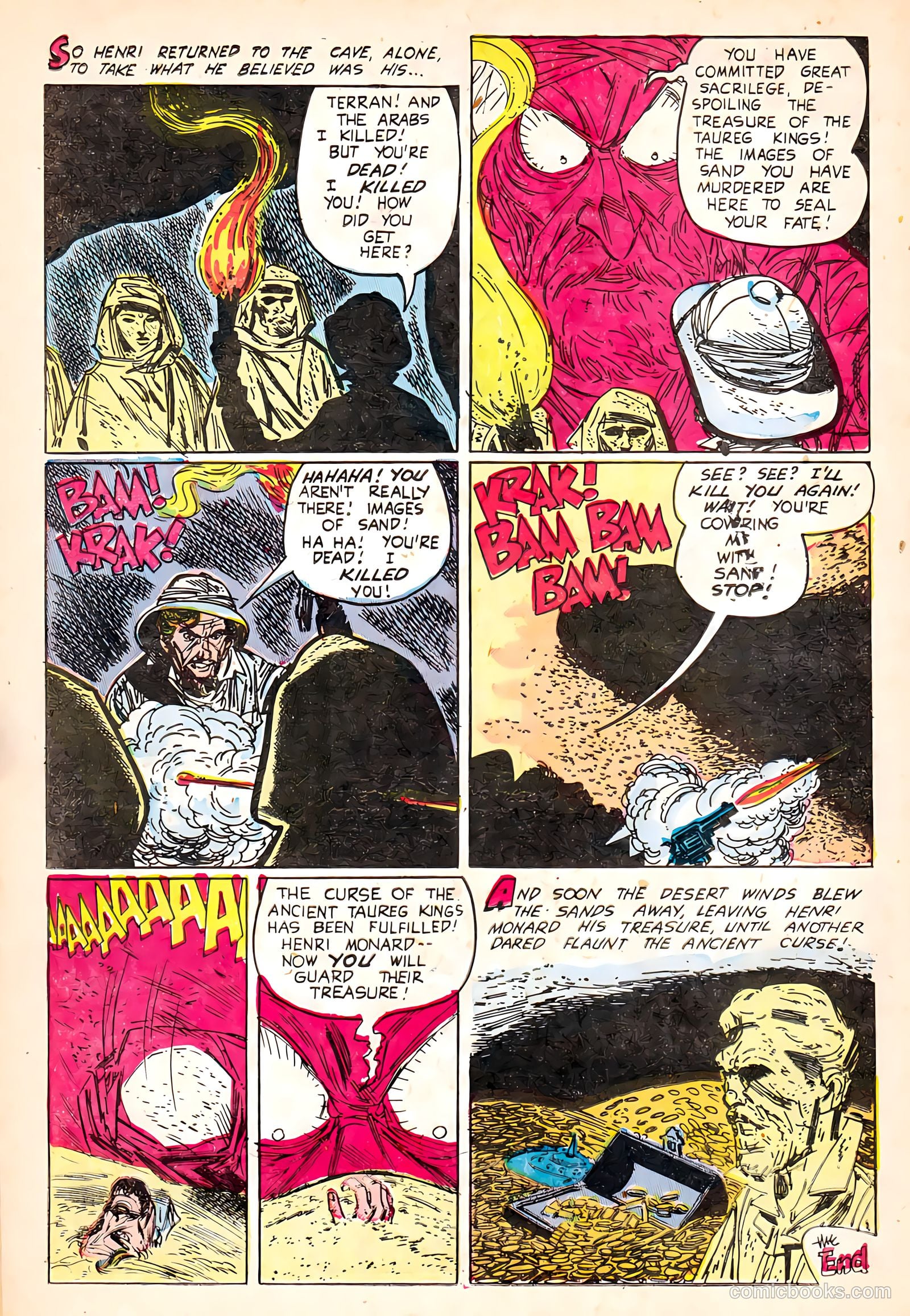 Out of the Shadows #12 (1954) — page 22 of 36