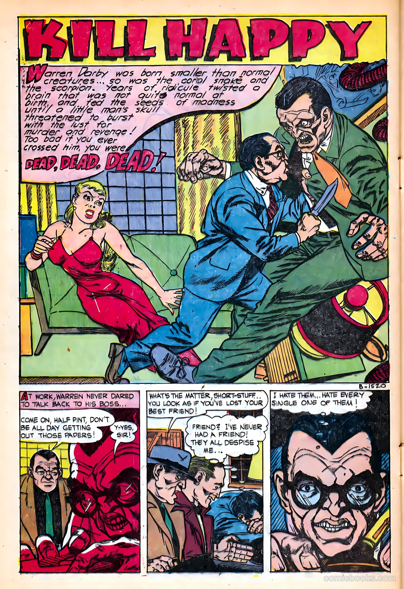 Out of the Shadows #12 (1954) — page 24 of 36