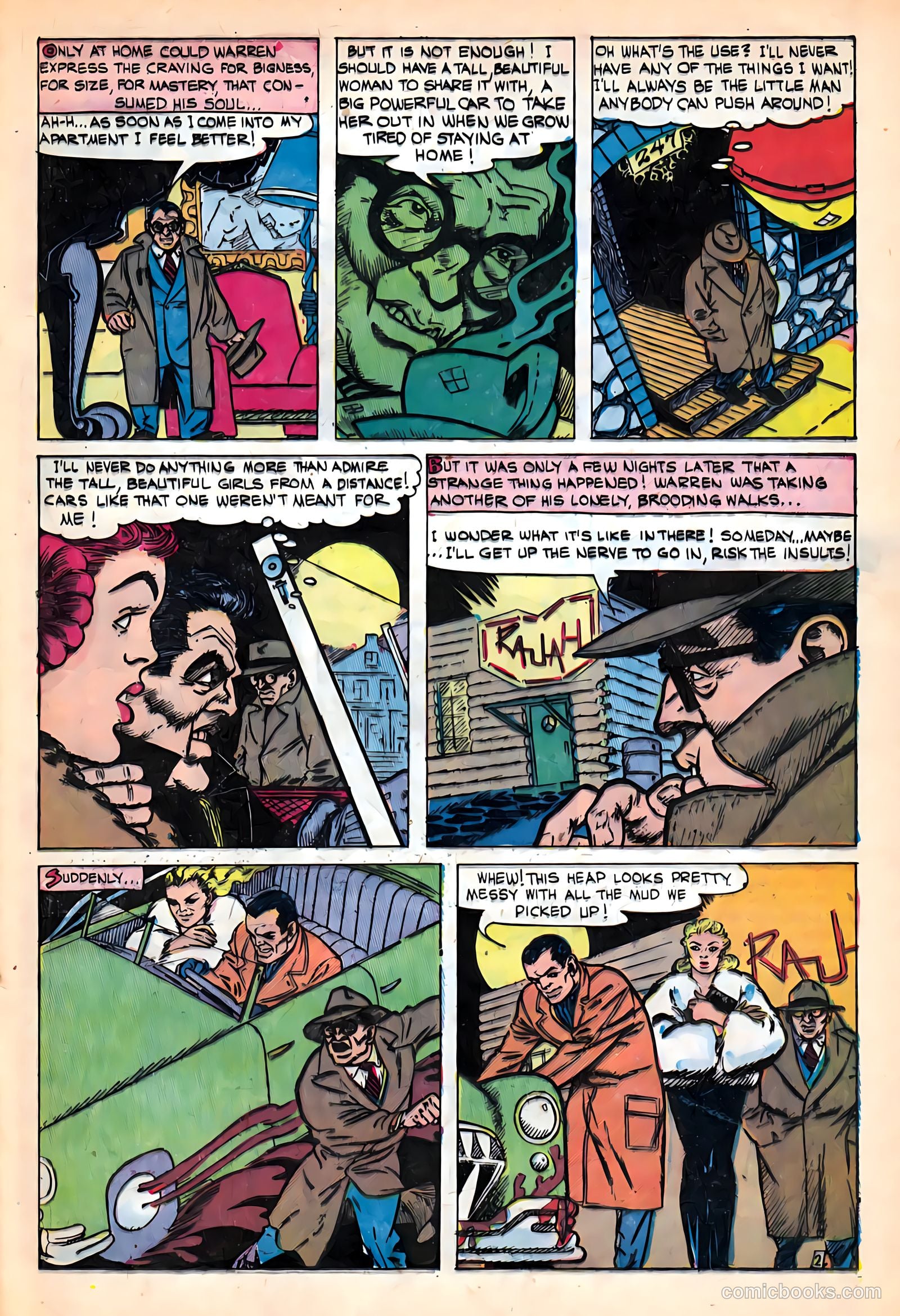 Out of the Shadows #12 (1954) — page 25 of 36