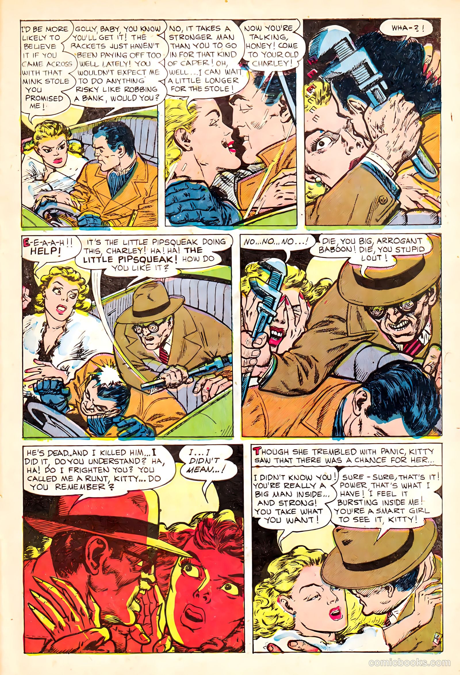 Out of the Shadows #12 (1954) — page 27 of 36