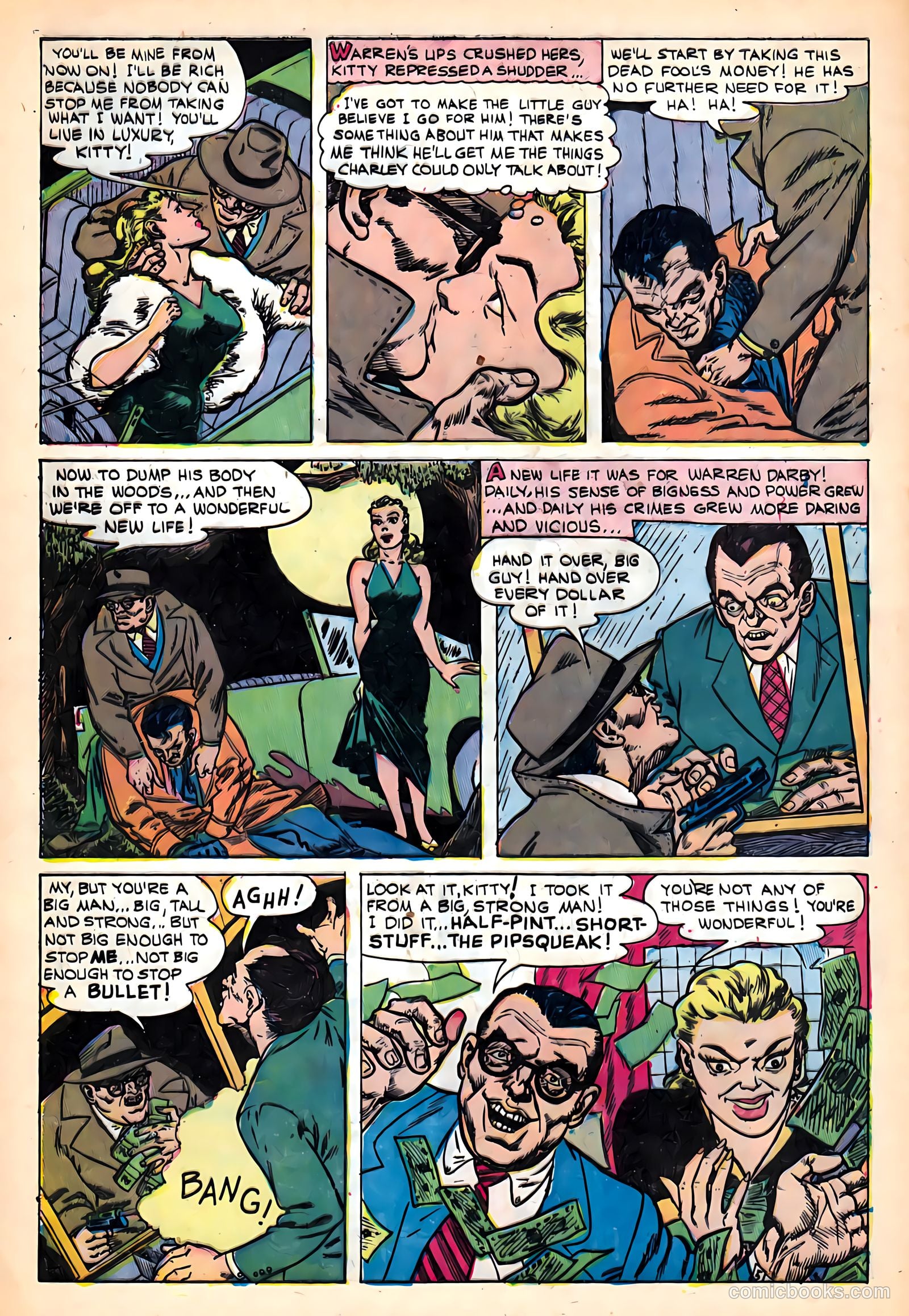 Out of the Shadows #12 (1954) — page 28 of 36