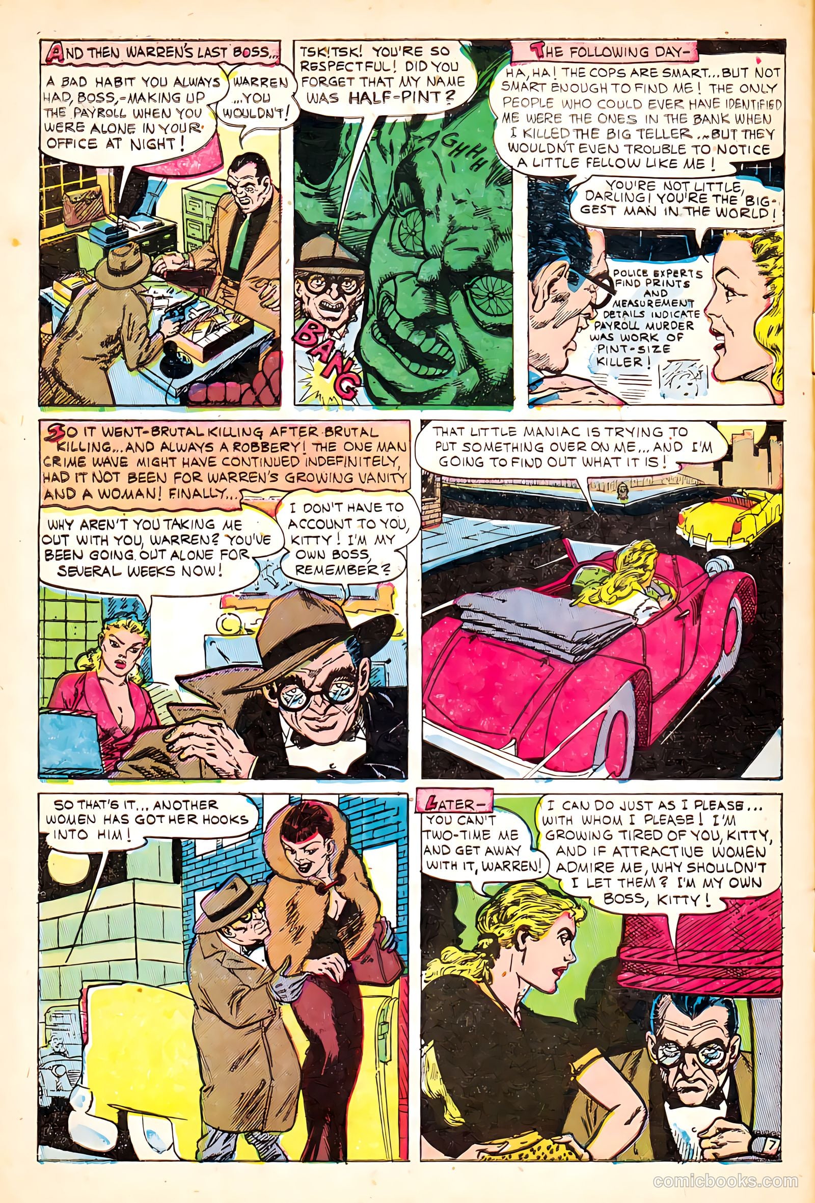 Out of the Shadows #12 (1954) — page 30 of 36