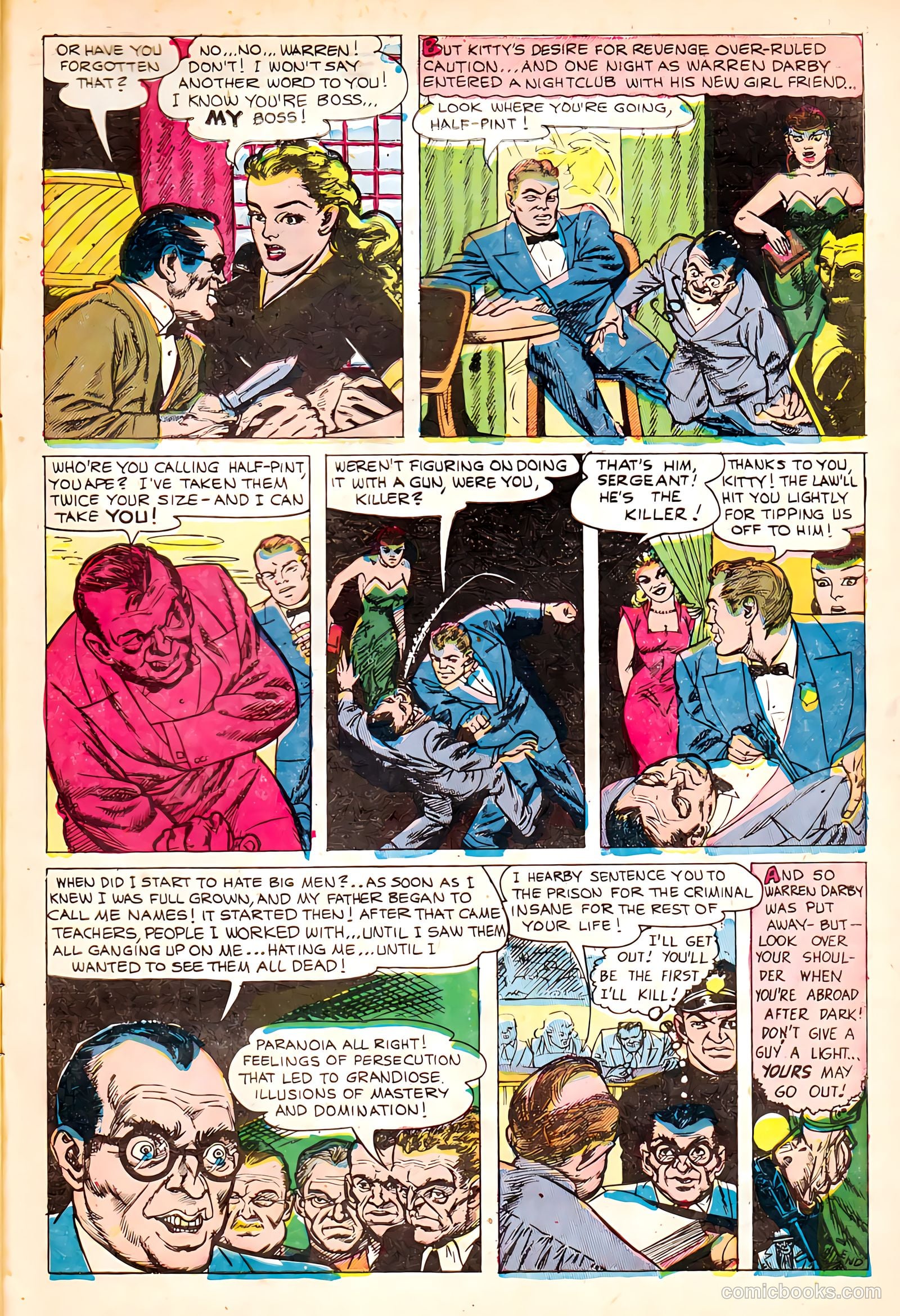 Out of the Shadows #12 (1954) — page 31 of 36