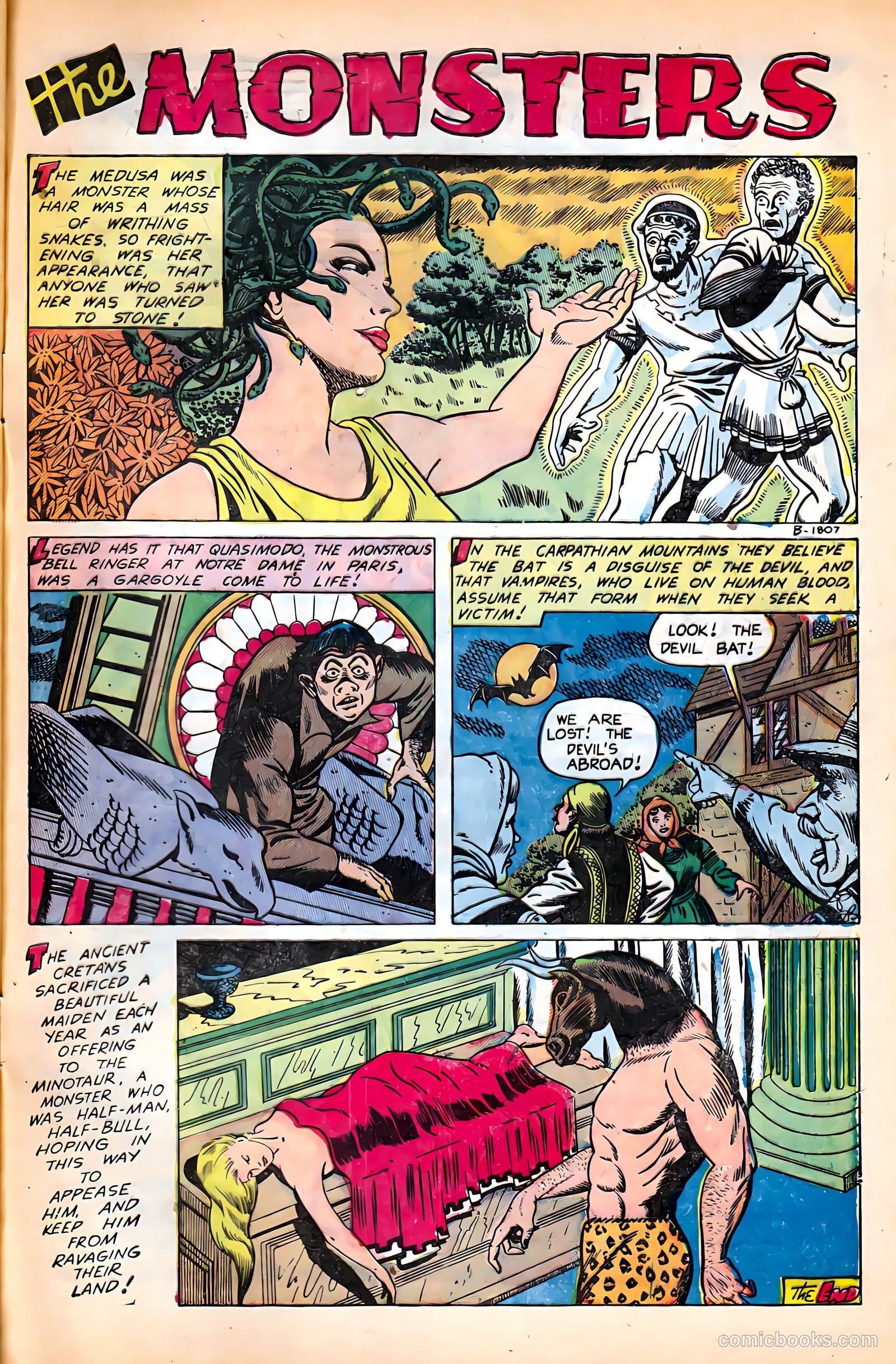 Out of the Shadows #12 (1954) — page 33 of 36
