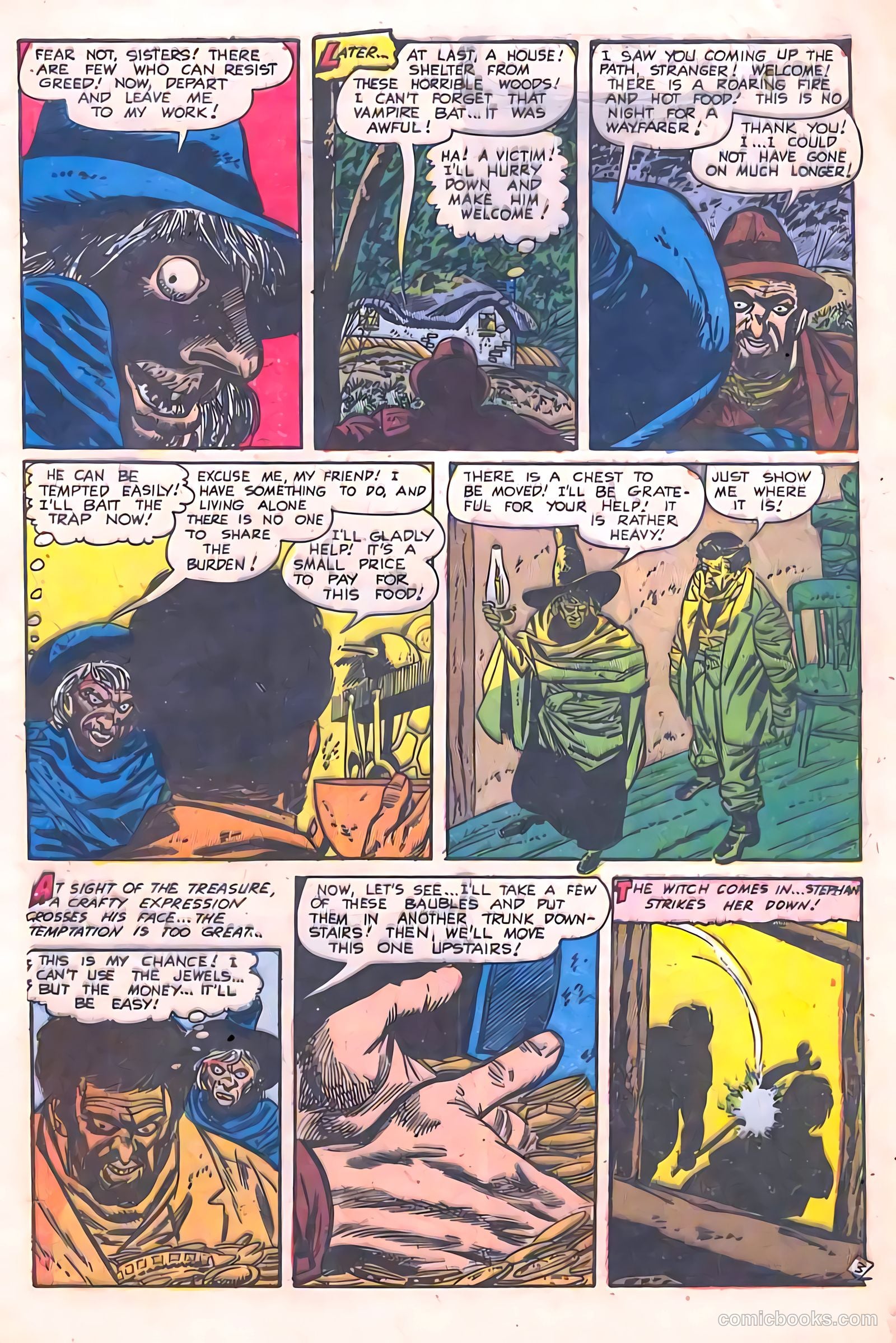Out of the Shadows #13 (1954) — page 5 of 36