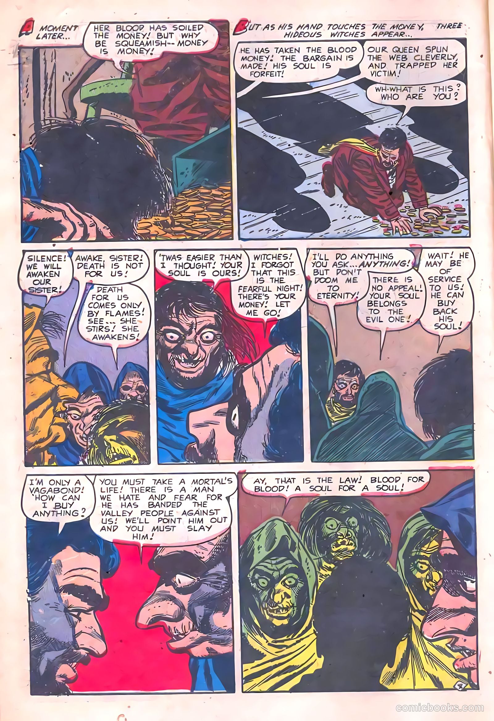 Out of the Shadows #13 (1954) — page 6 of 36