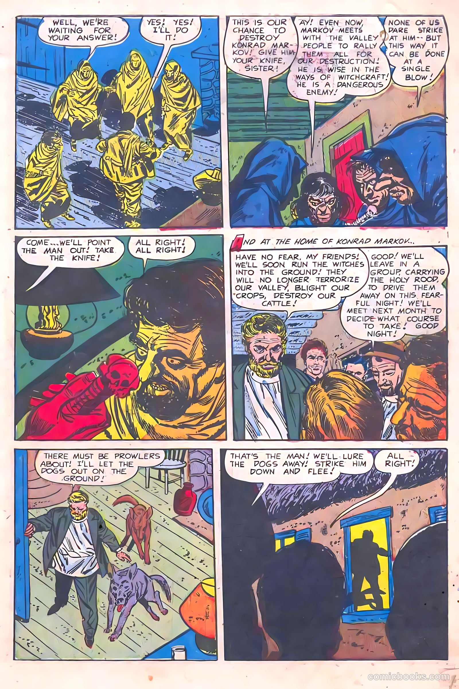 Out of the Shadows #13 (1954) — page 7 of 36