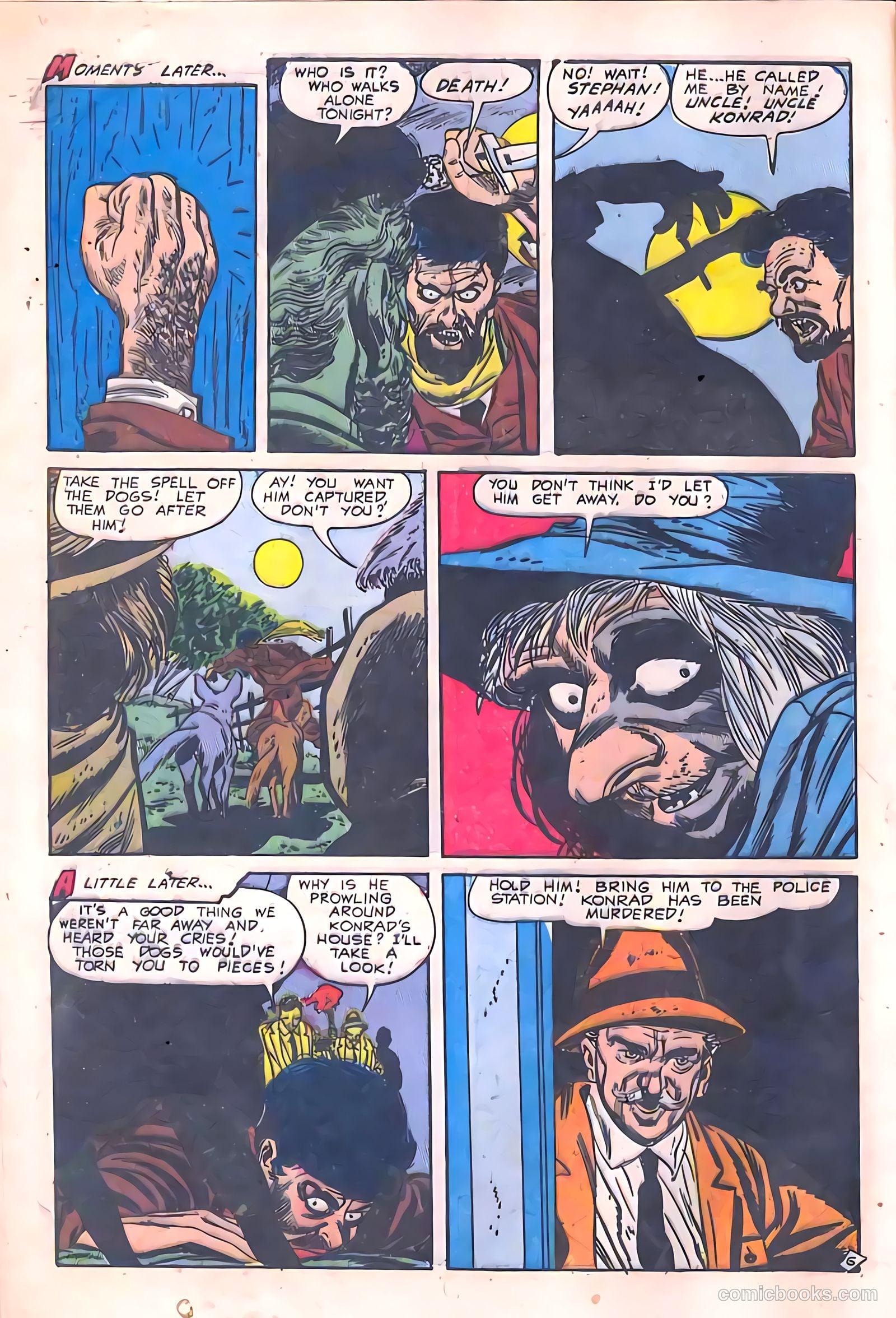 Out of the Shadows #13 (1954) — page 8 of 36