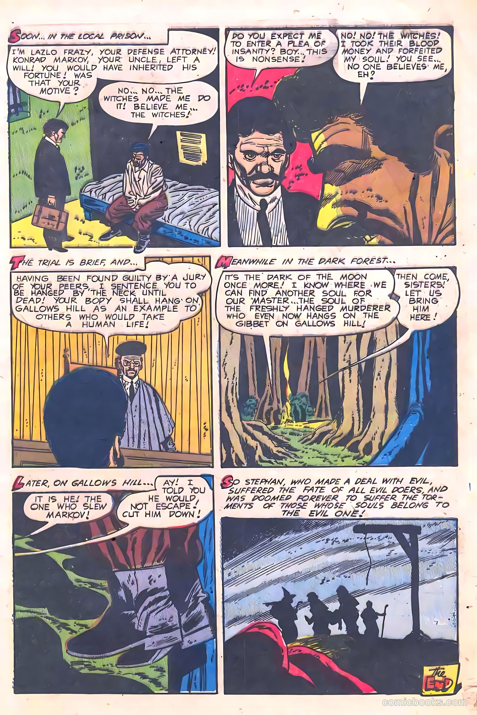 Out of the Shadows #13 (1954) — page 9 of 36