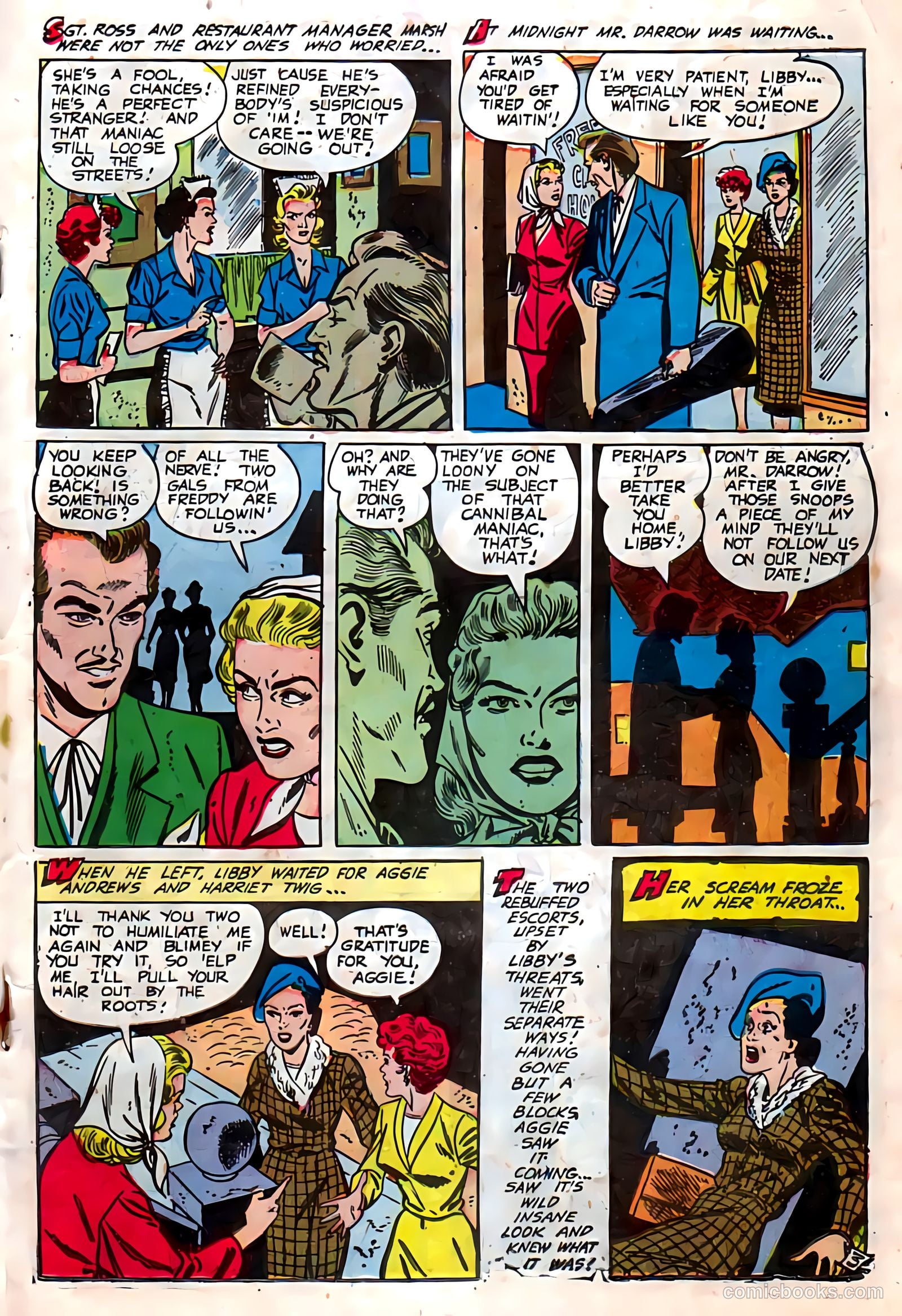 Out of the Shadows #13 (1954) — page 19 of 36