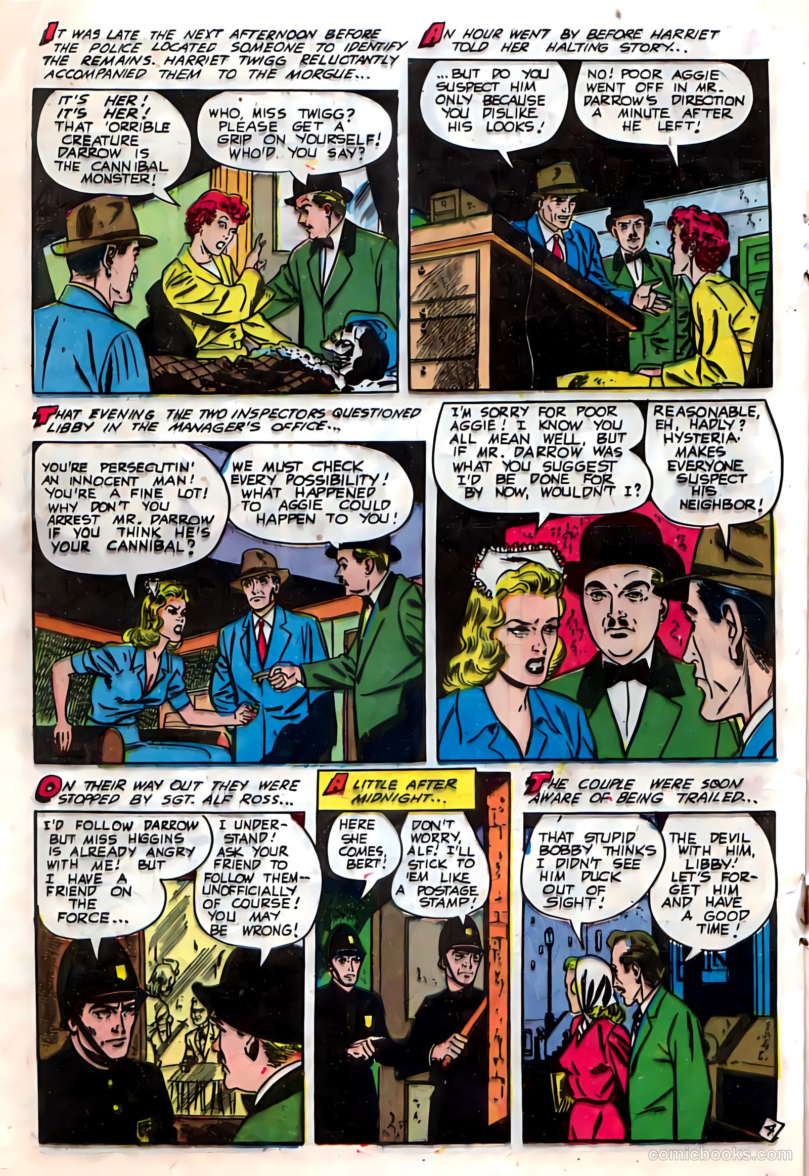 Out of the Shadows #13 (1954) — page 20 of 36