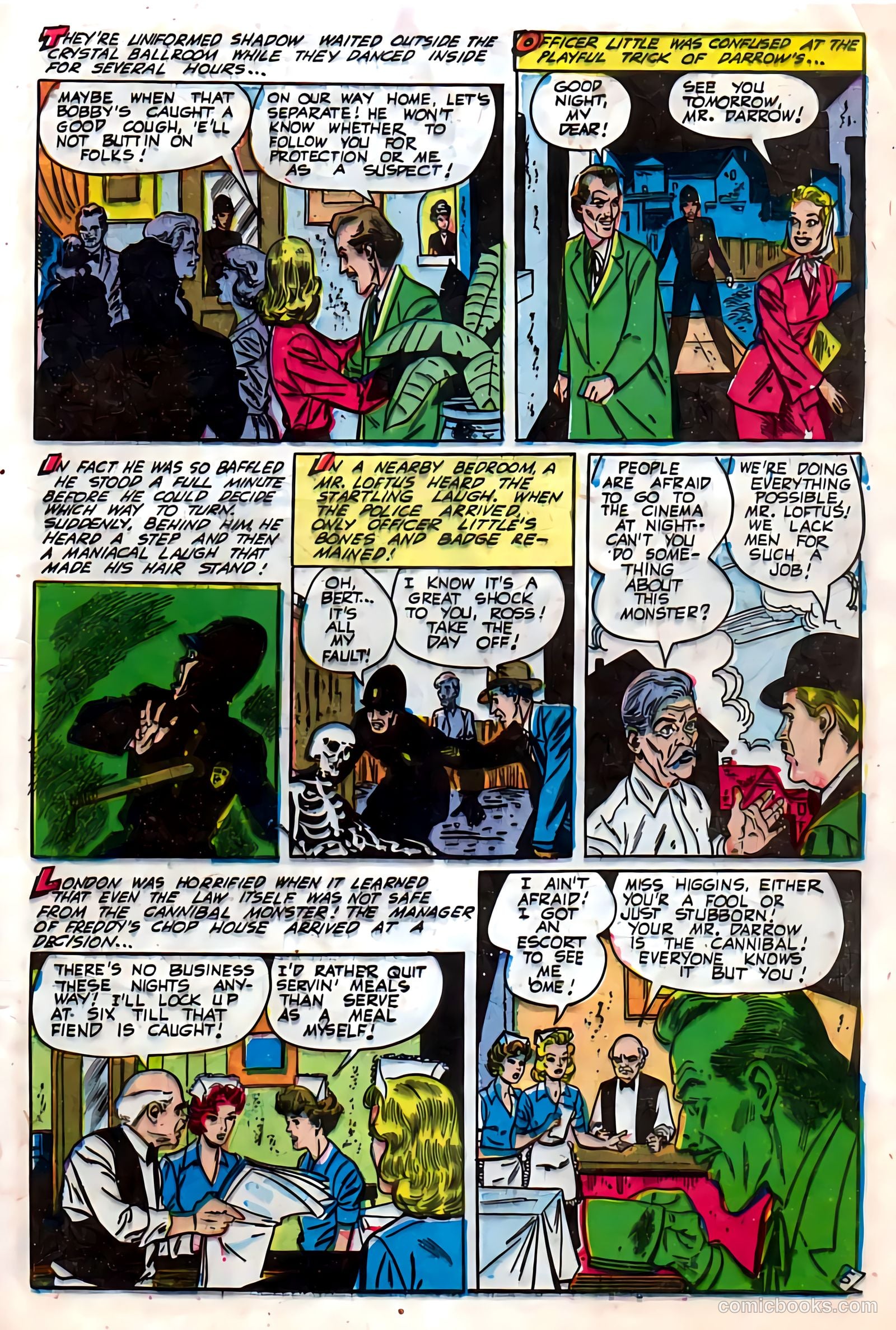Out of the Shadows #13 (1954) — page 21 of 36