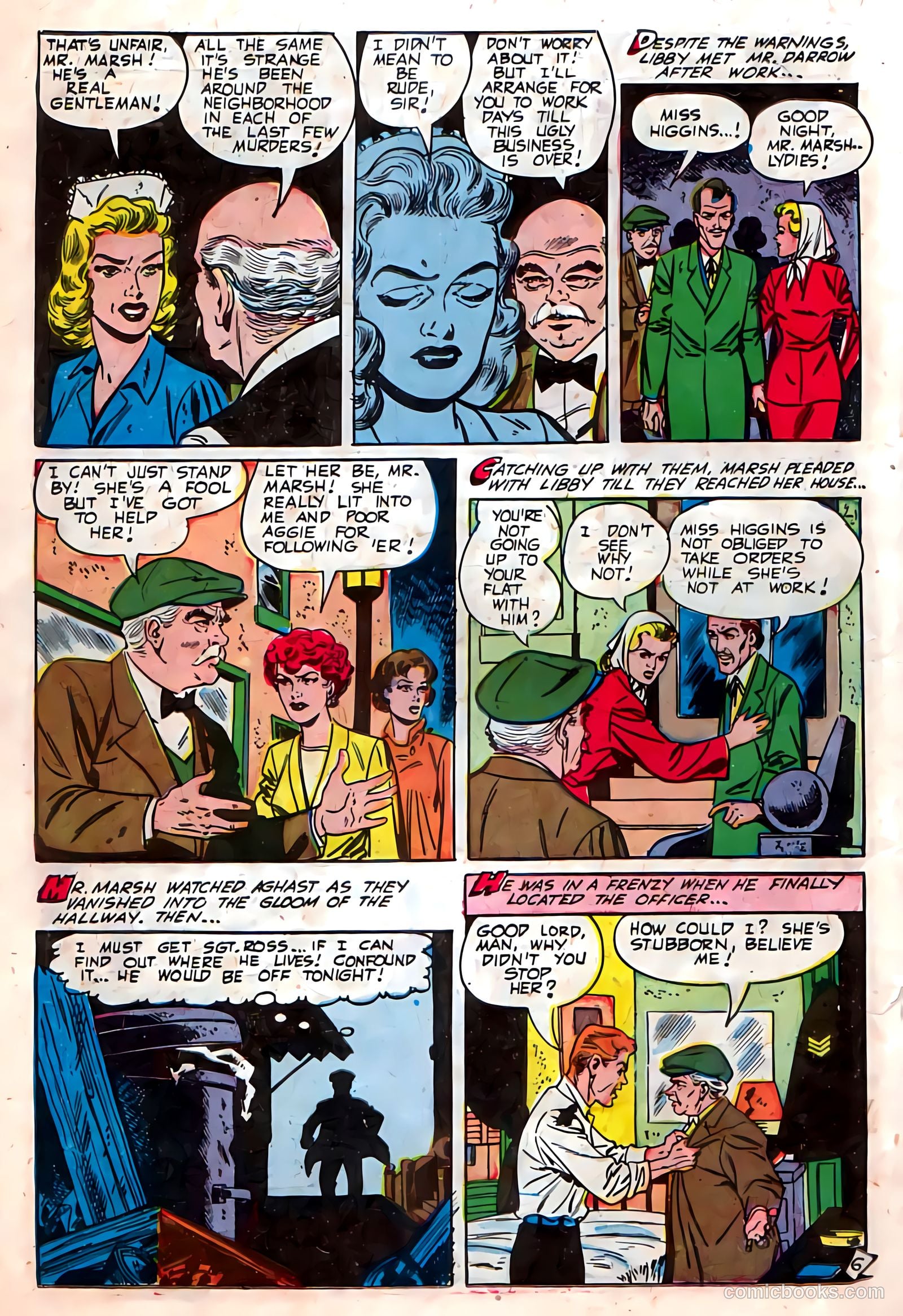 Out of the Shadows #13 (1954) — page 22 of 36