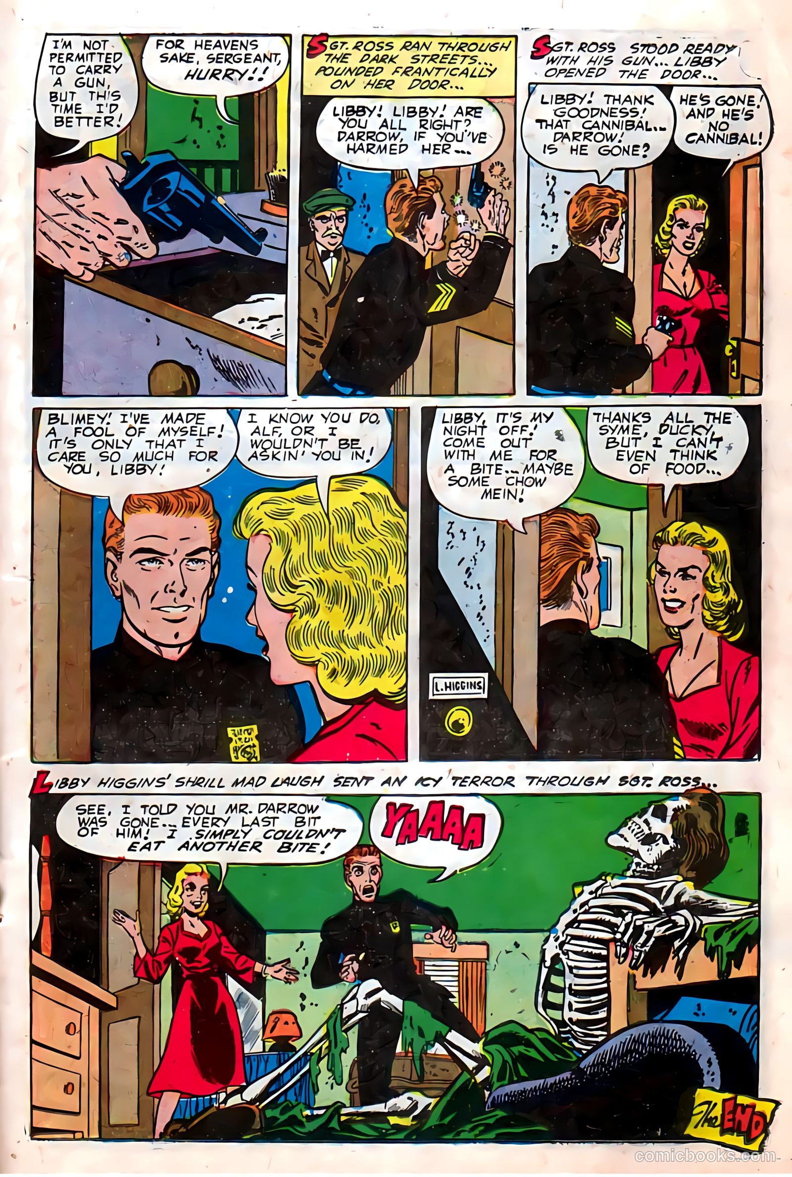 Out of the Shadows #13 (1954) — page 23 of 36