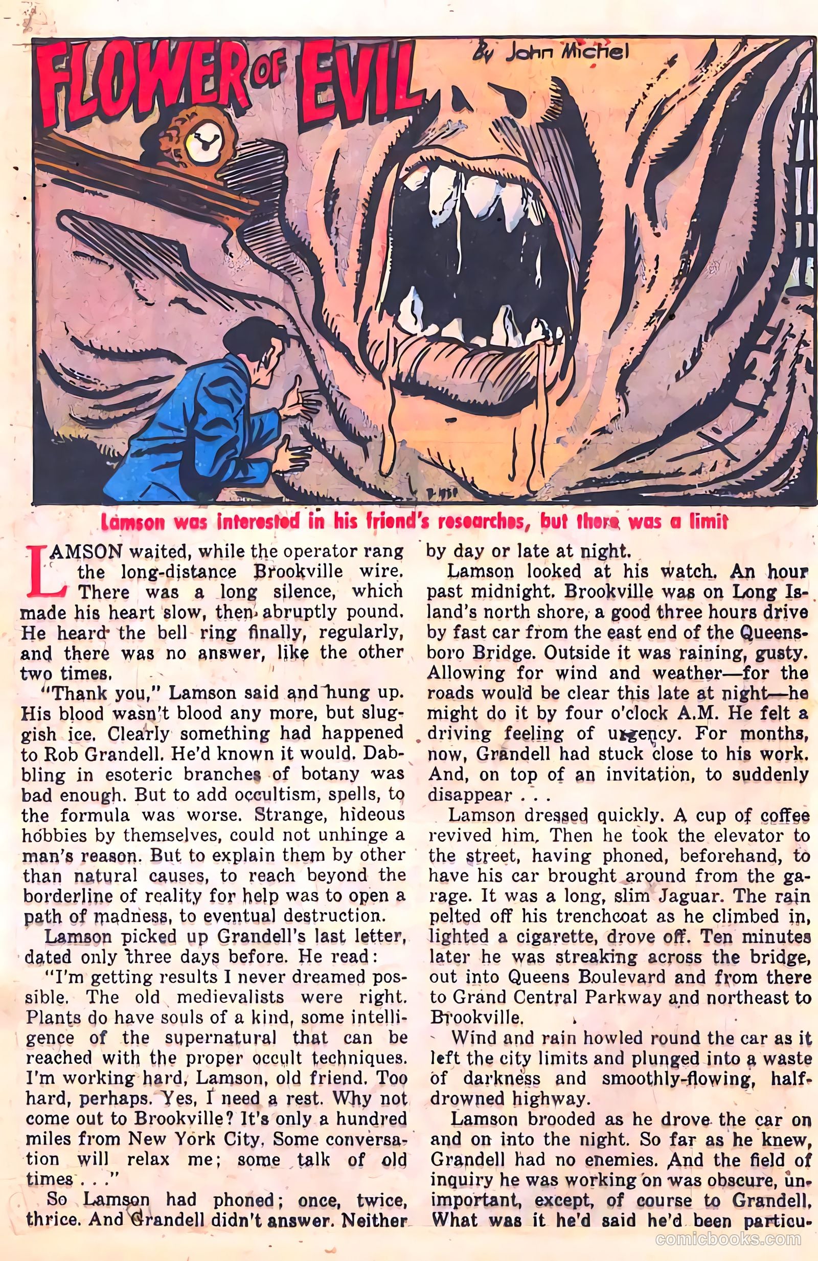 Out of the Shadows #13 (1954) — page 24 of 36