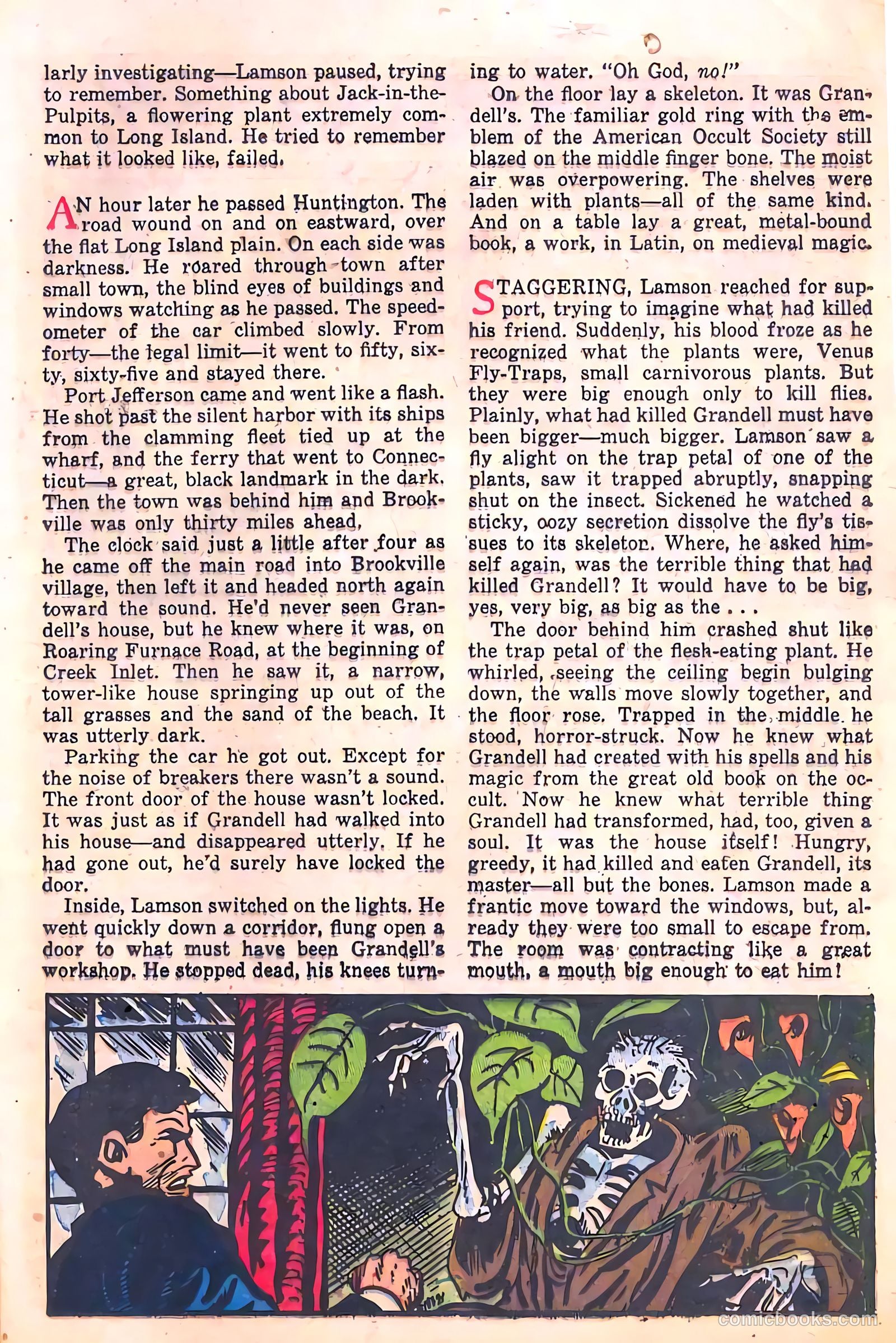Out of the Shadows #13 (1954) — page 25 of 36