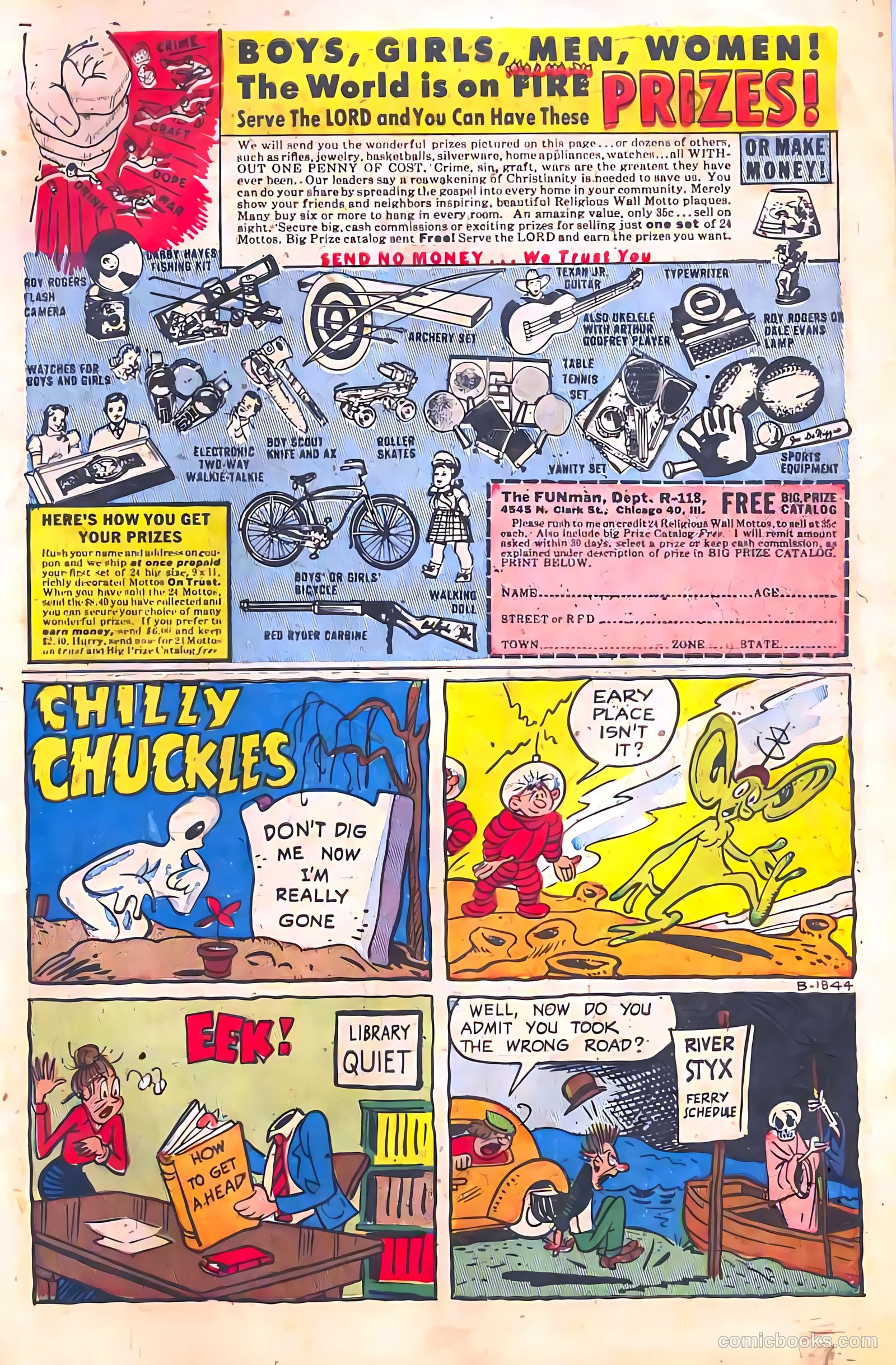 Out of the Shadows #13 (1954) — page 27 of 36