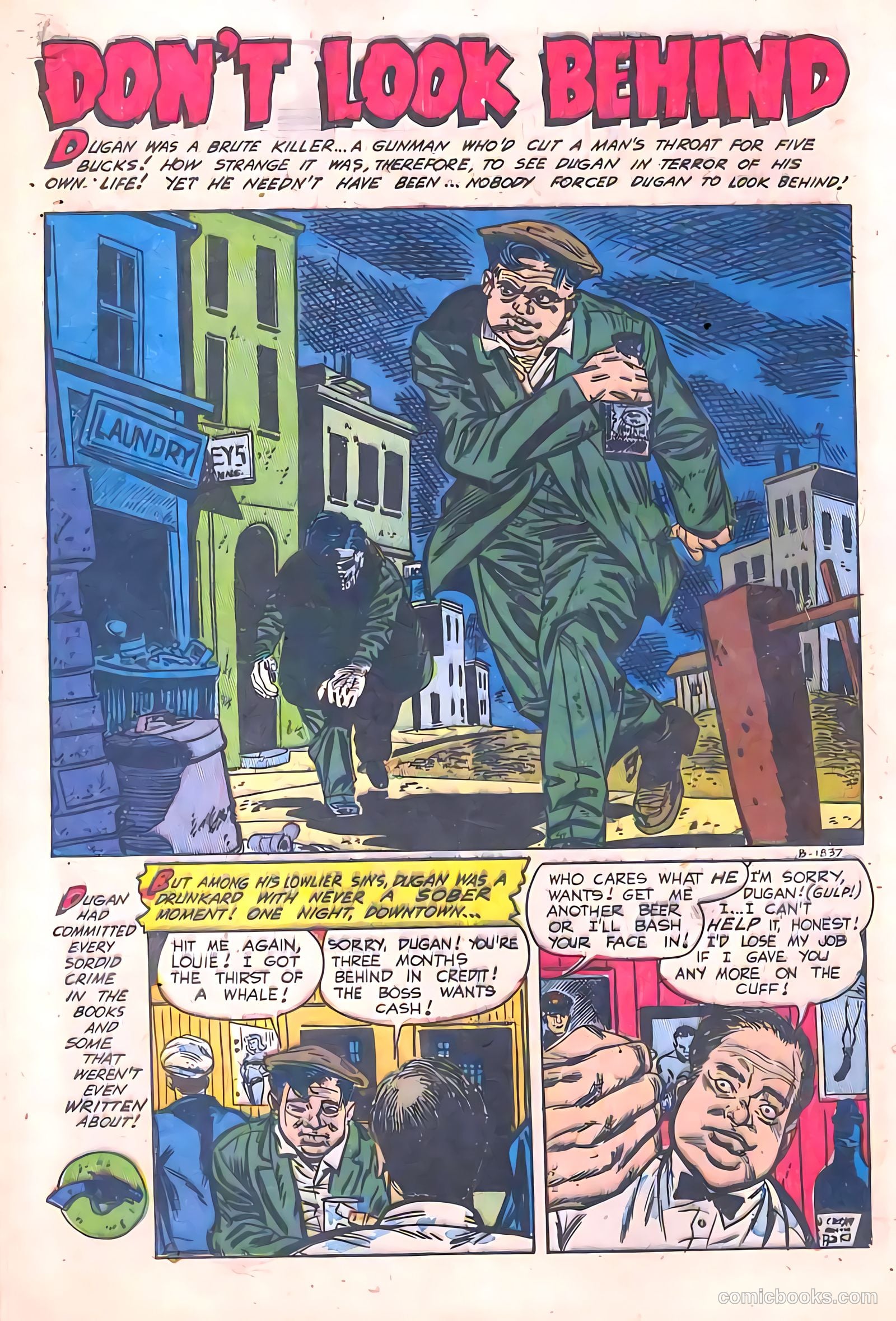 Out of the Shadows #13 (1954) — page 28 of 36